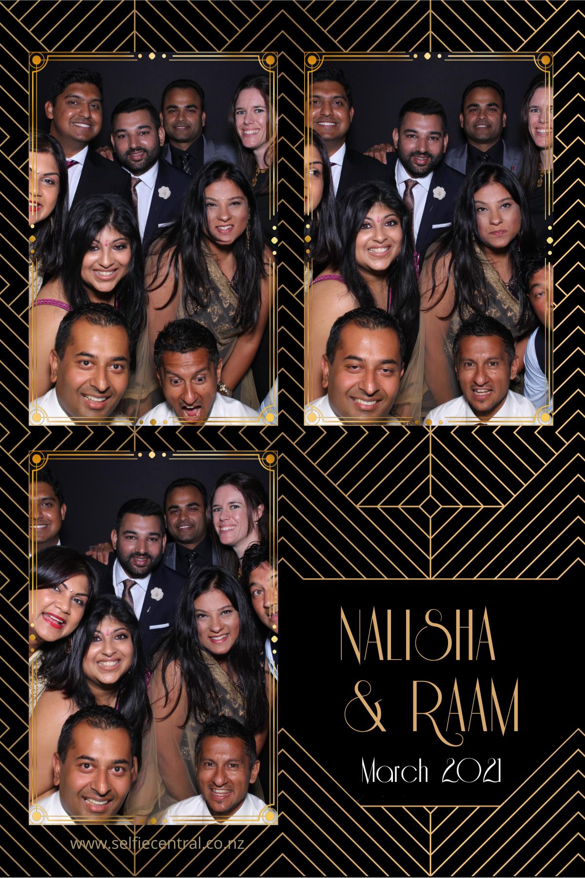Nalisha and Raam's Wedding | View more photos from the event at gallery.photobooth.co.nz/u/SelfieCentral/Nalisha-and-Raams-Wedding