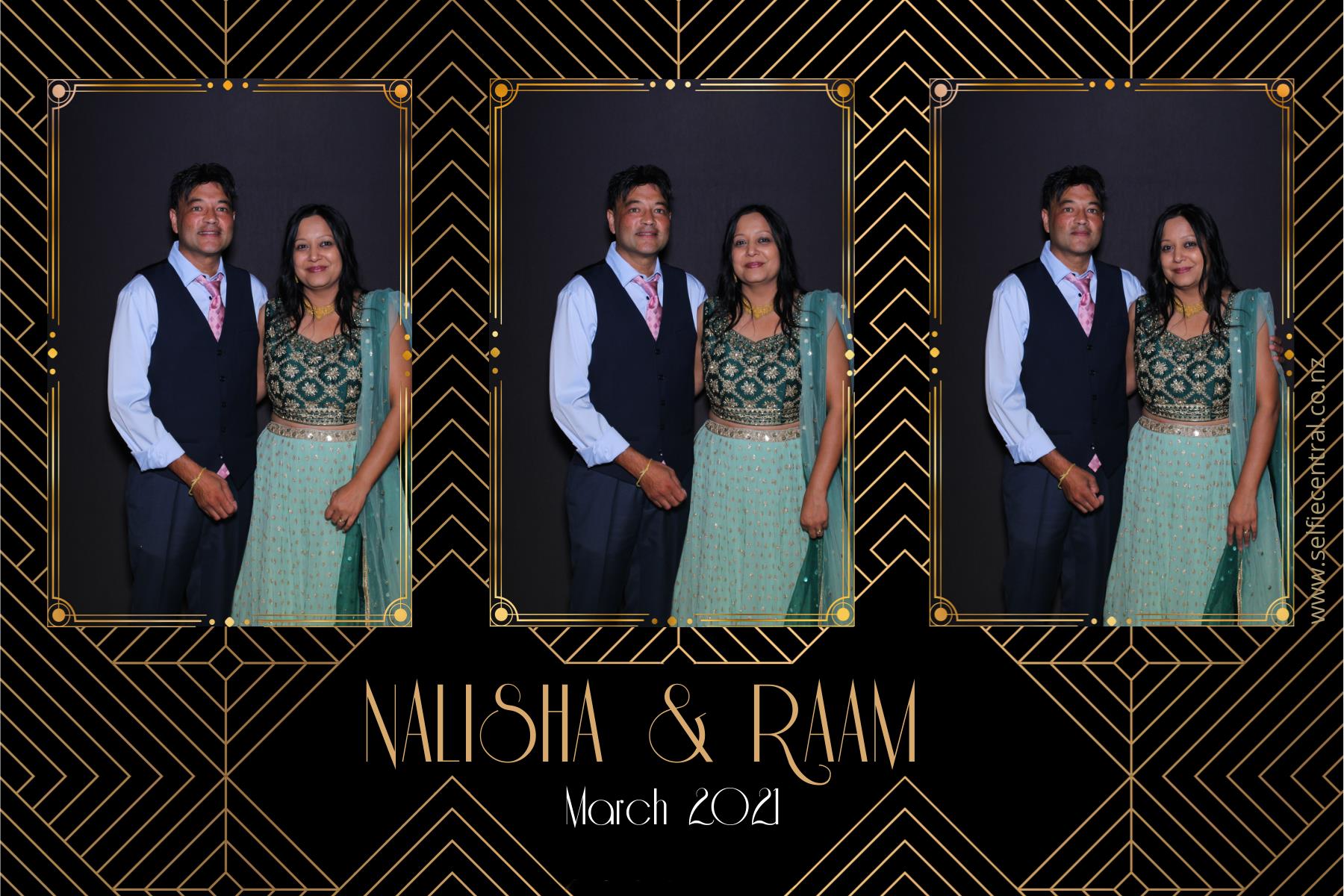 Nalisha and Raam's Wedding | View more photos from the event at gallery.photobooth.co.nz/u/SelfieCentral/Nalisha-and-Raams-Wedding