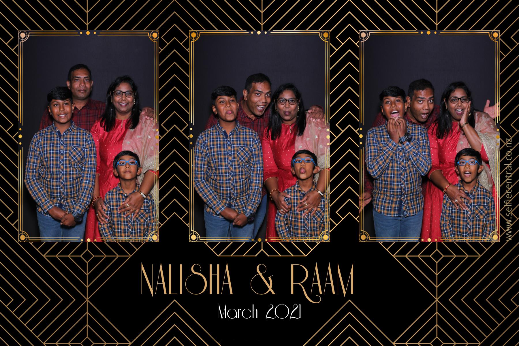 Nalisha and Raam's Wedding | View more photos from the event at gallery.photobooth.co.nz/u/SelfieCentral/Nalisha-and-Raams-Wedding