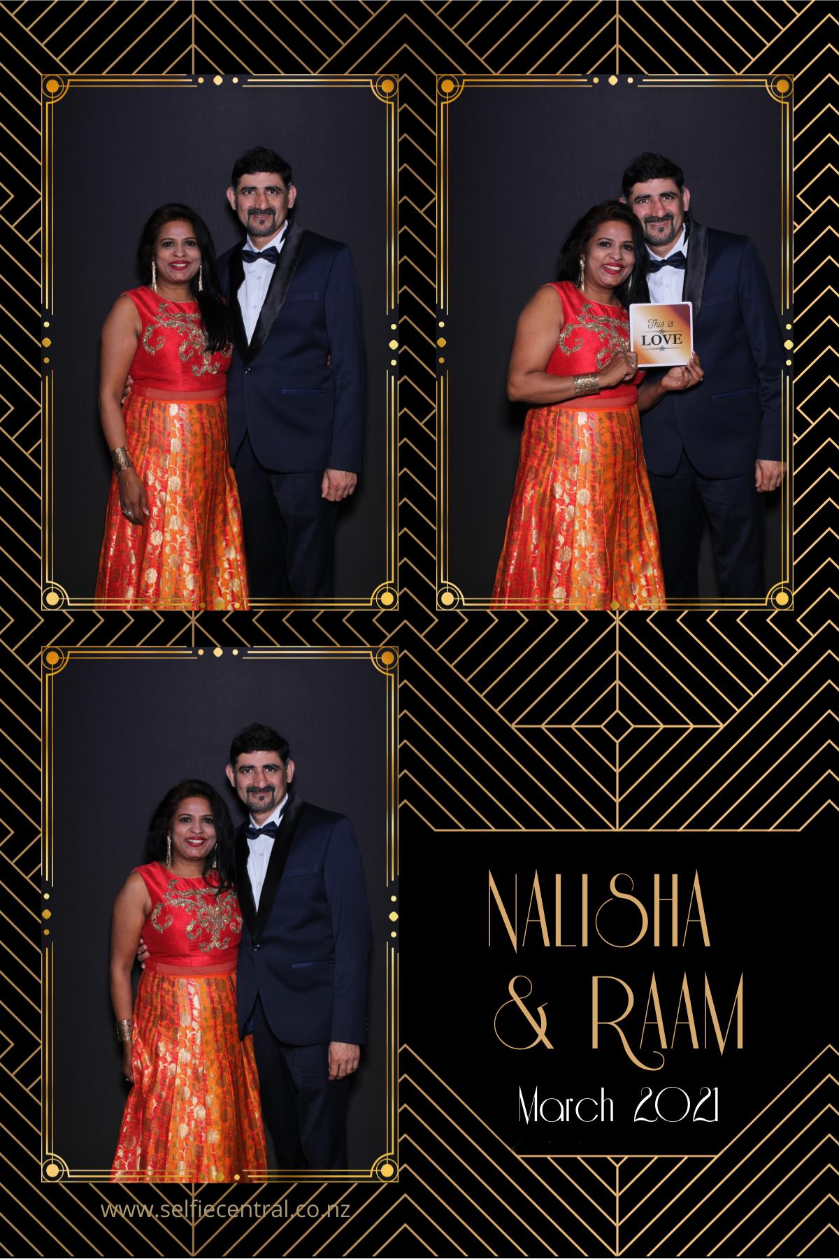 Nalisha and Raam's Wedding | View more photos from the event at gallery.photobooth.co.nz/u/SelfieCentral/Nalisha-and-Raams-Wedding