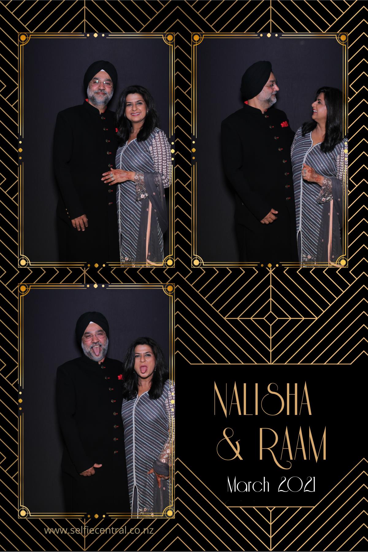 Nalisha and Raam's Wedding | View more photos from the event at gallery.photobooth.co.nz/u/SelfieCentral/Nalisha-and-Raams-Wedding