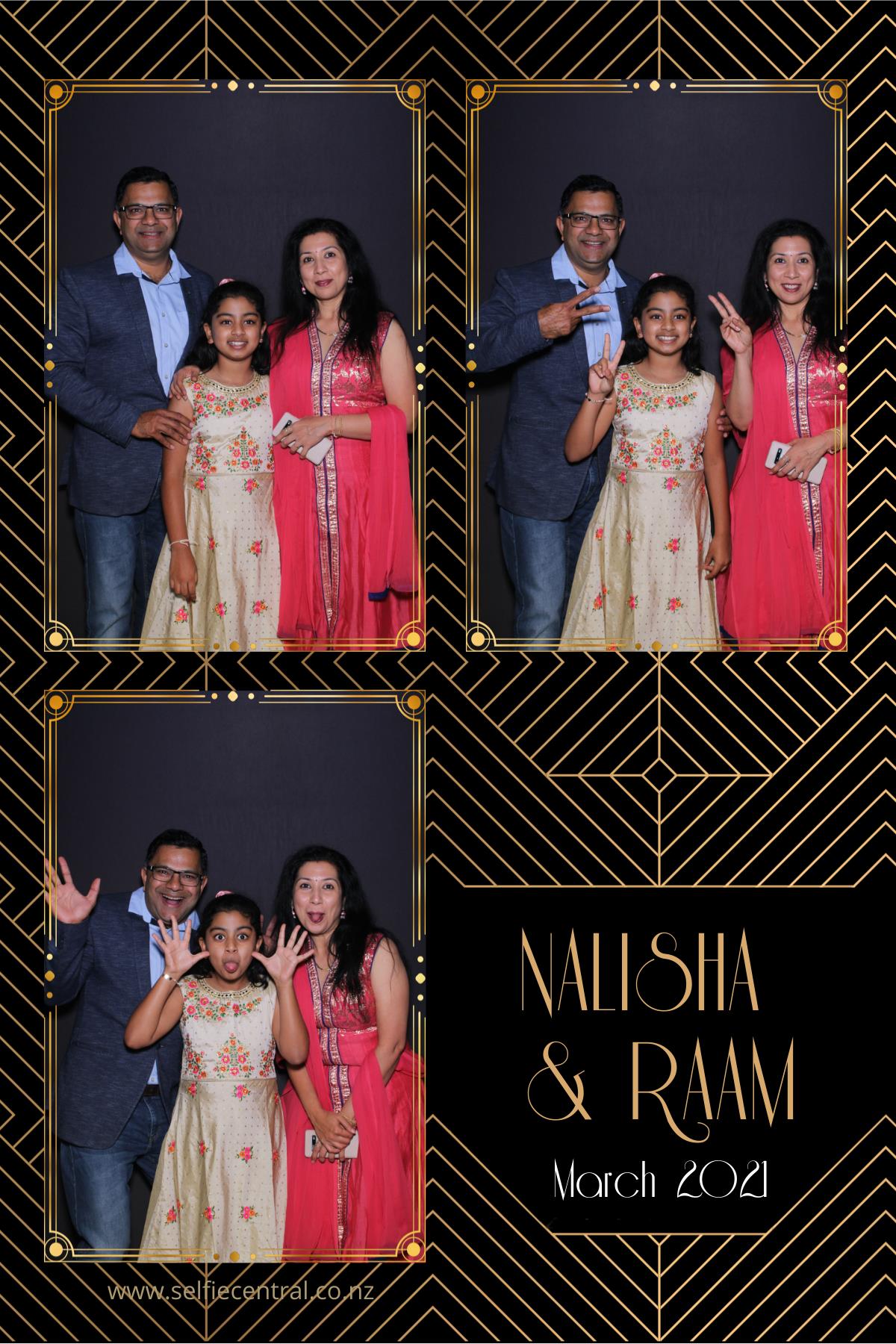Nalisha and Raam's Wedding | View more photos from the event at gallery.photobooth.co.nz/u/SelfieCentral/Nalisha-and-Raams-Wedding