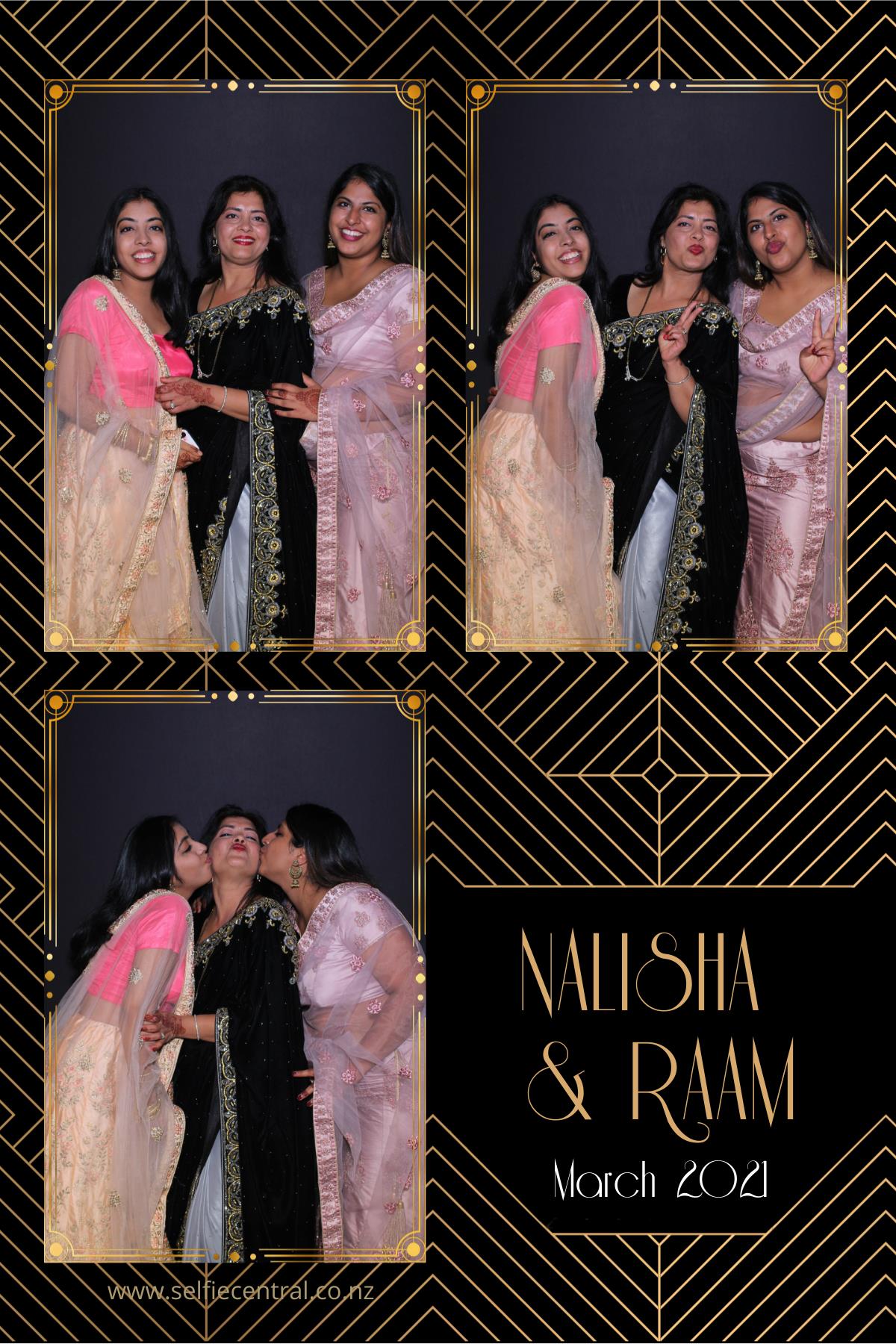 Nalisha and Raam's Wedding | View more photos from the event at gallery.photobooth.co.nz/u/SelfieCentral/Nalisha-and-Raams-Wedding