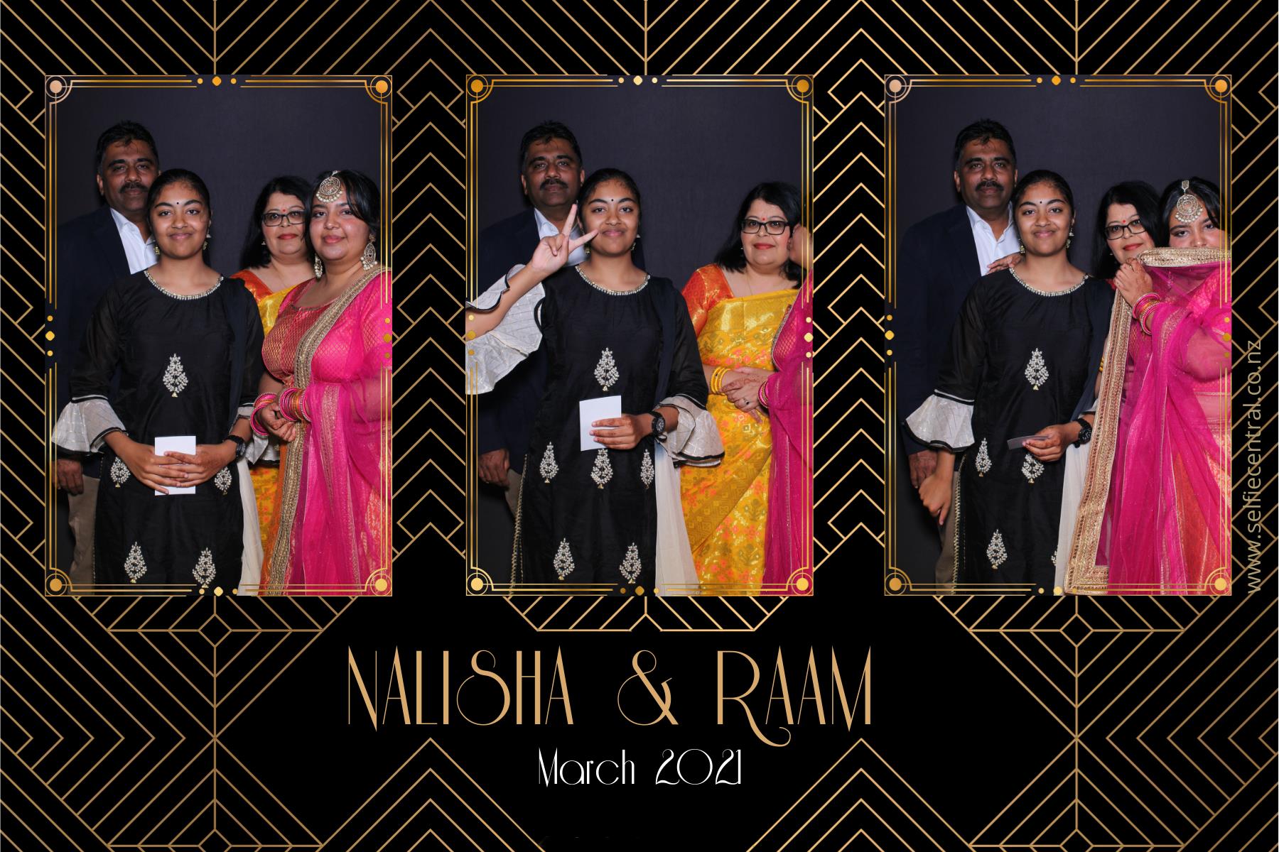 Nalisha and Raam's Wedding | View more photos from the event at gallery.photobooth.co.nz/u/SelfieCentral/Nalisha-and-Raams-Wedding