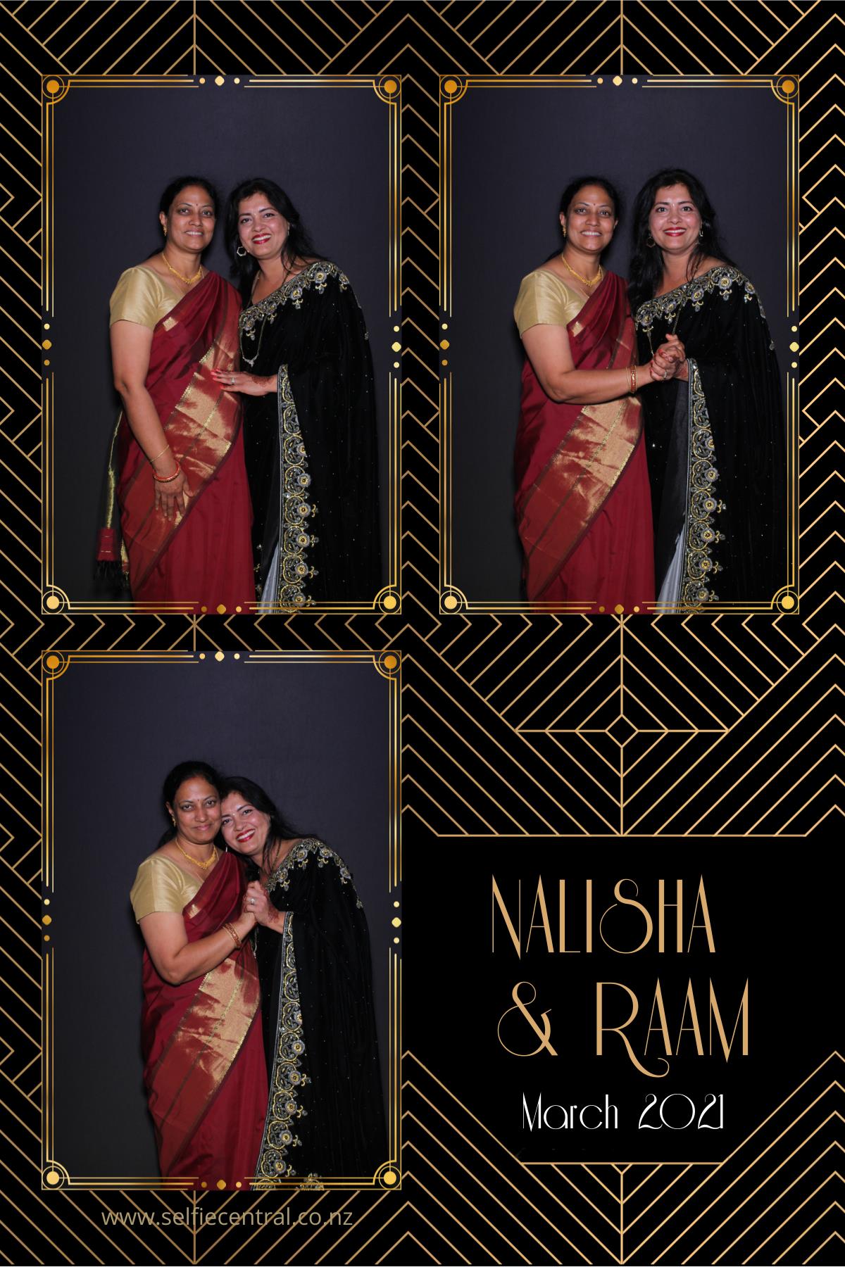 Nalisha and Raam's Wedding | View more photos from the event at gallery.photobooth.co.nz/u/SelfieCentral/Nalisha-and-Raams-Wedding