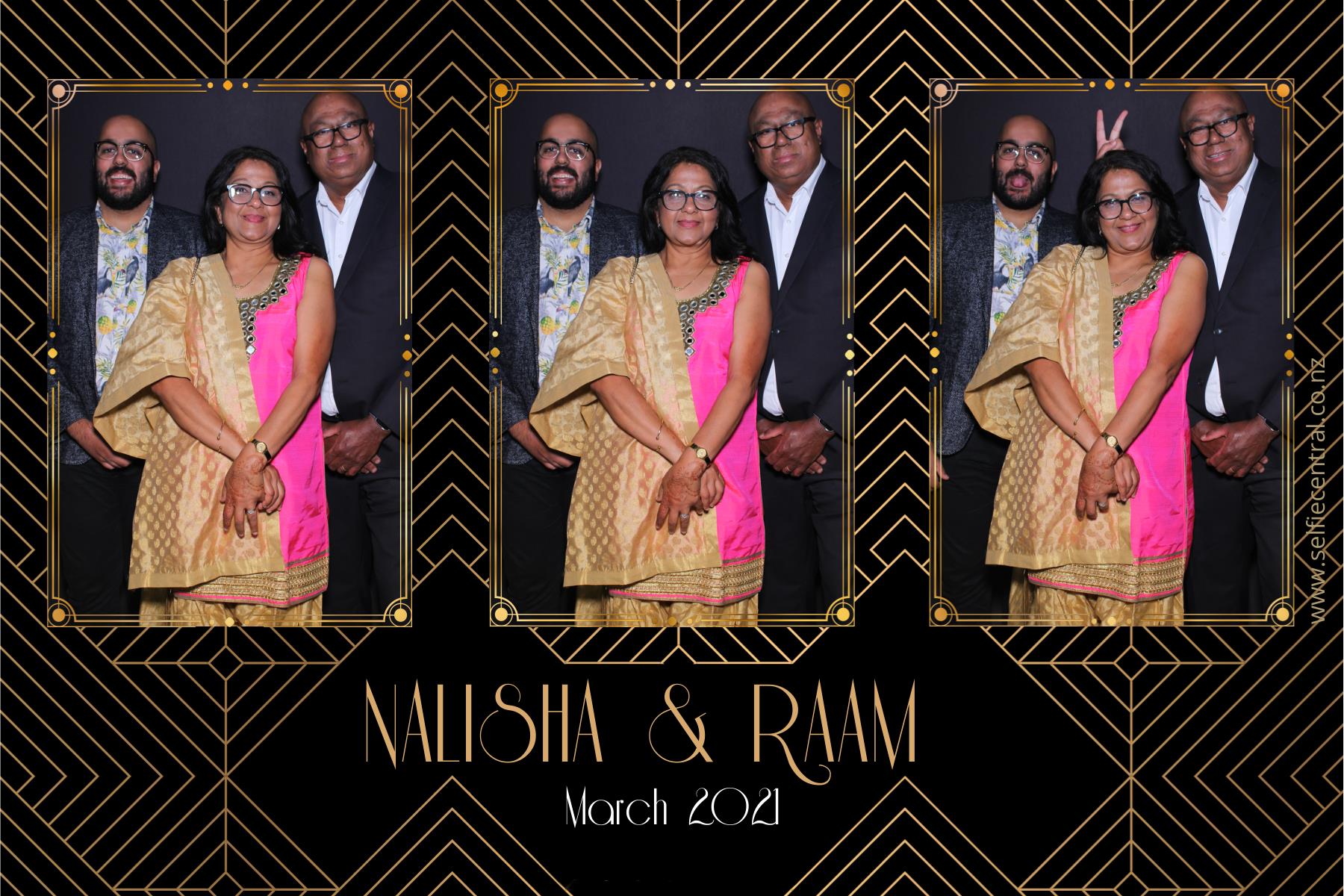 Nalisha and Raam's Wedding | View more photos from the event at gallery.photobooth.co.nz/u/SelfieCentral/Nalisha-and-Raams-Wedding