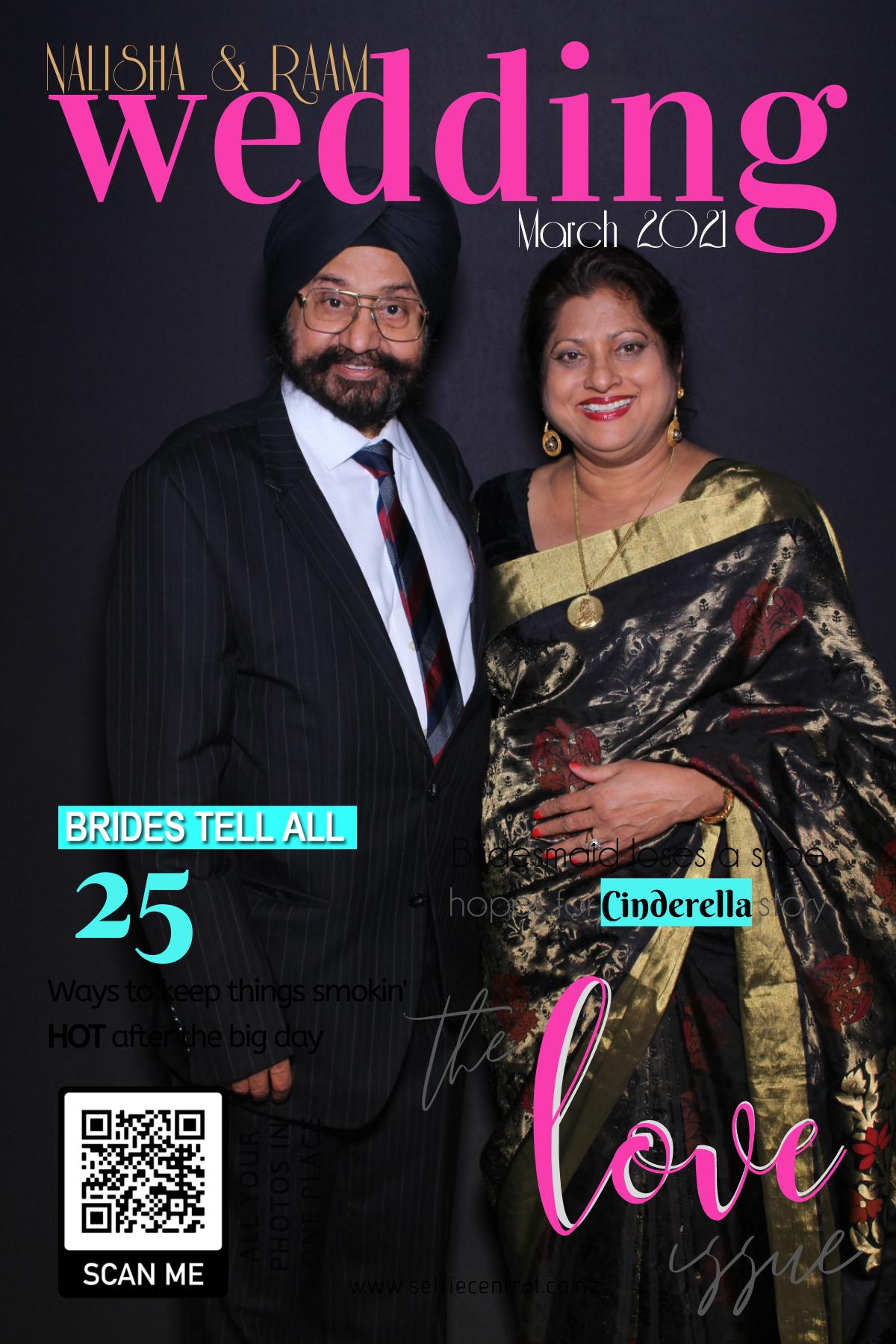 Nalisha and Raam's Wedding | View more photos from the event at gallery.photobooth.co.nz/u/SelfieCentral/Nalisha-and-Raams-Wedding