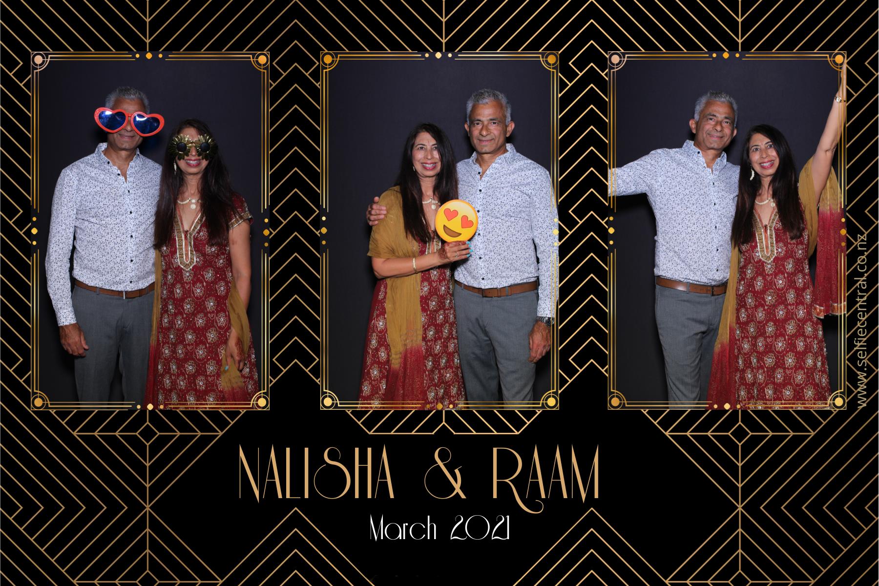 Nalisha and Raam's Wedding | View more photos from the event at gallery.photobooth.co.nz/u/SelfieCentral/Nalisha-and-Raams-Wedding