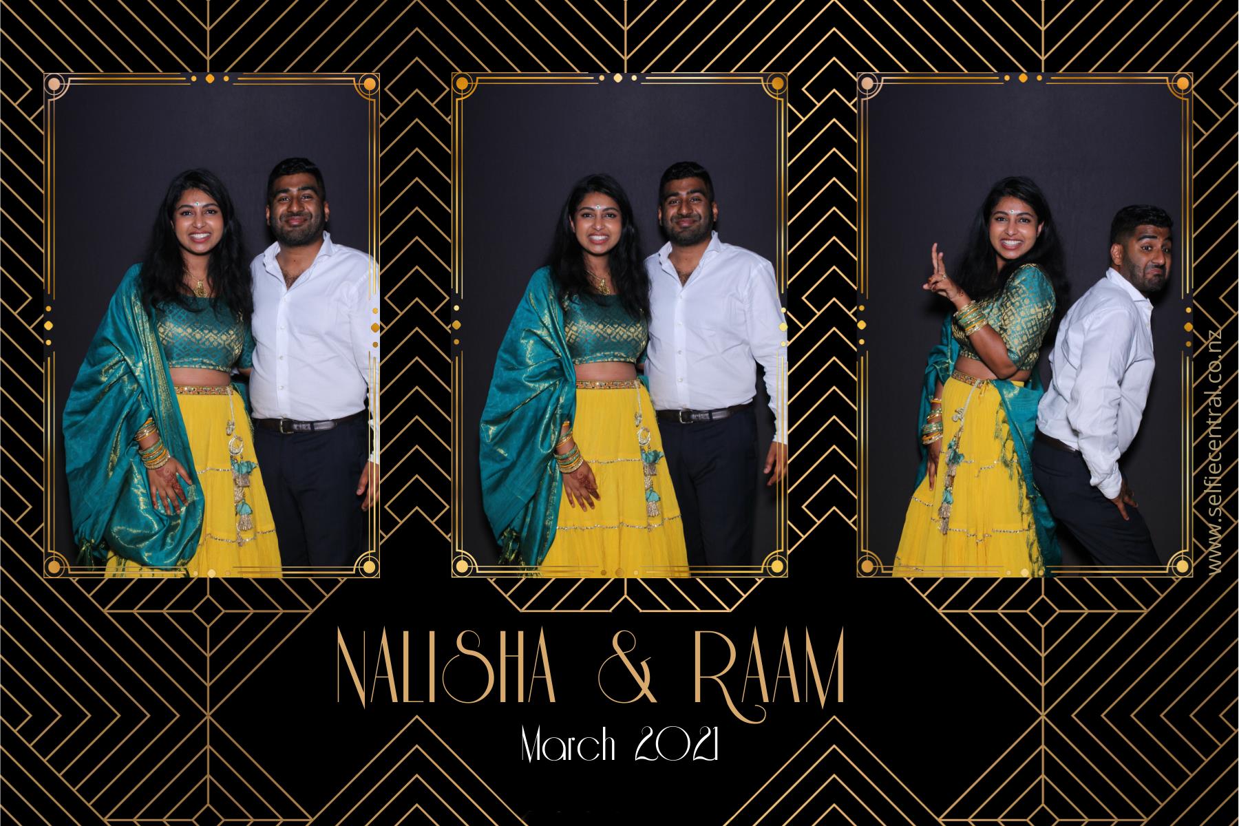 Nalisha and Raam's Wedding | View more photos from the event at gallery.photobooth.co.nz/u/SelfieCentral/Nalisha-and-Raams-Wedding