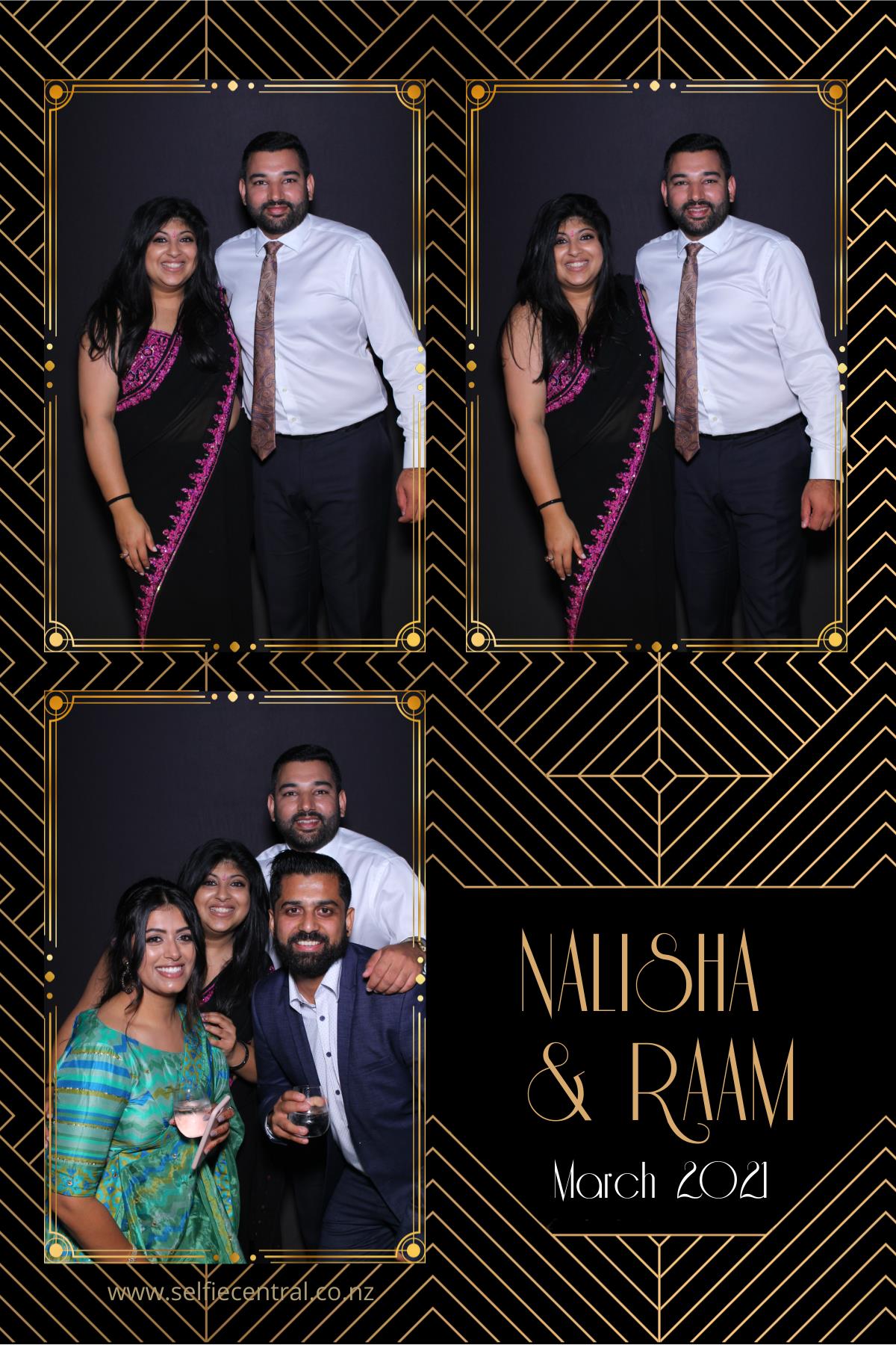 Nalisha and Raam's Wedding | View more photos from the event at gallery.photobooth.co.nz/u/SelfieCentral/Nalisha-and-Raams-Wedding