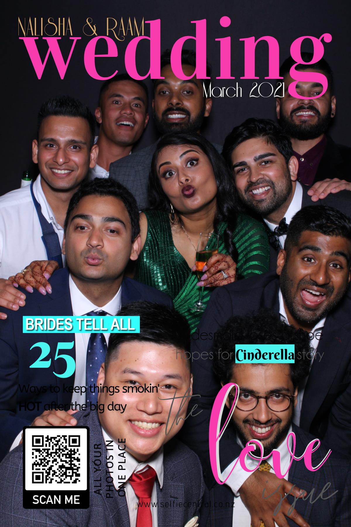 Nalisha and Raam's Wedding | View more photos from the event at gallery.photobooth.co.nz/u/SelfieCentral/Nalisha-and-Raams-Wedding
