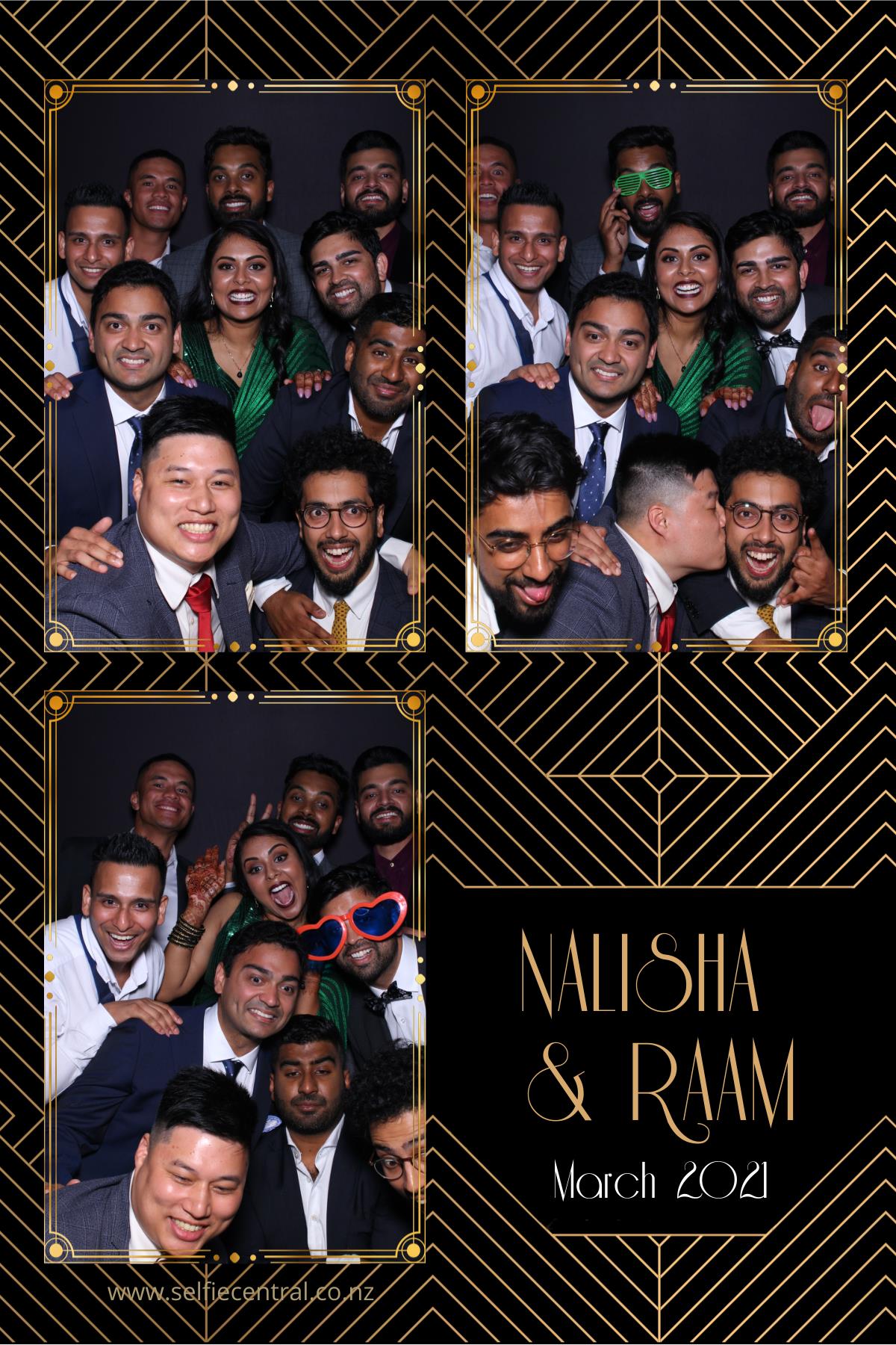 Nalisha and Raam's Wedding | View more photos from the event at gallery.photobooth.co.nz/u/SelfieCentral/Nalisha-and-Raams-Wedding