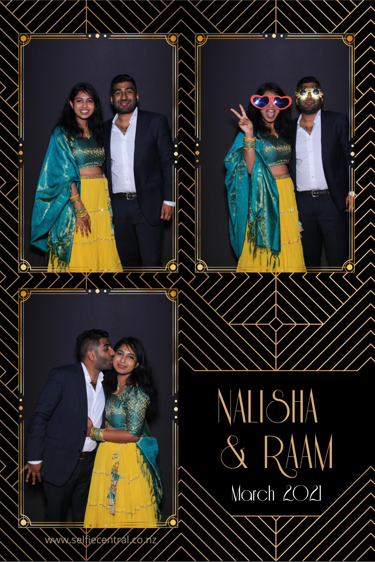Nalisha and Raam's Wedding | View more photos from the event at gallery.photobooth.co.nz/u/SelfieCentral/Nalisha-and-Raams-Wedding