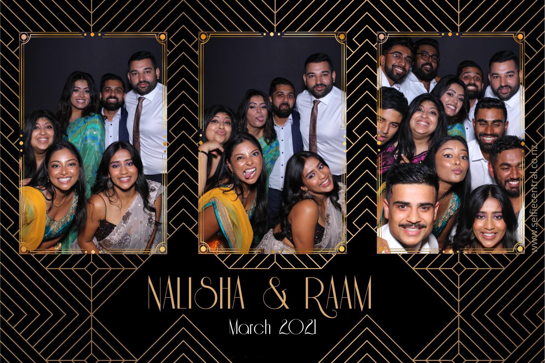 Nalisha and Raam's Wedding | View more photos from the event at gallery.photobooth.co.nz/u/SelfieCentral/Nalisha-and-Raams-Wedding