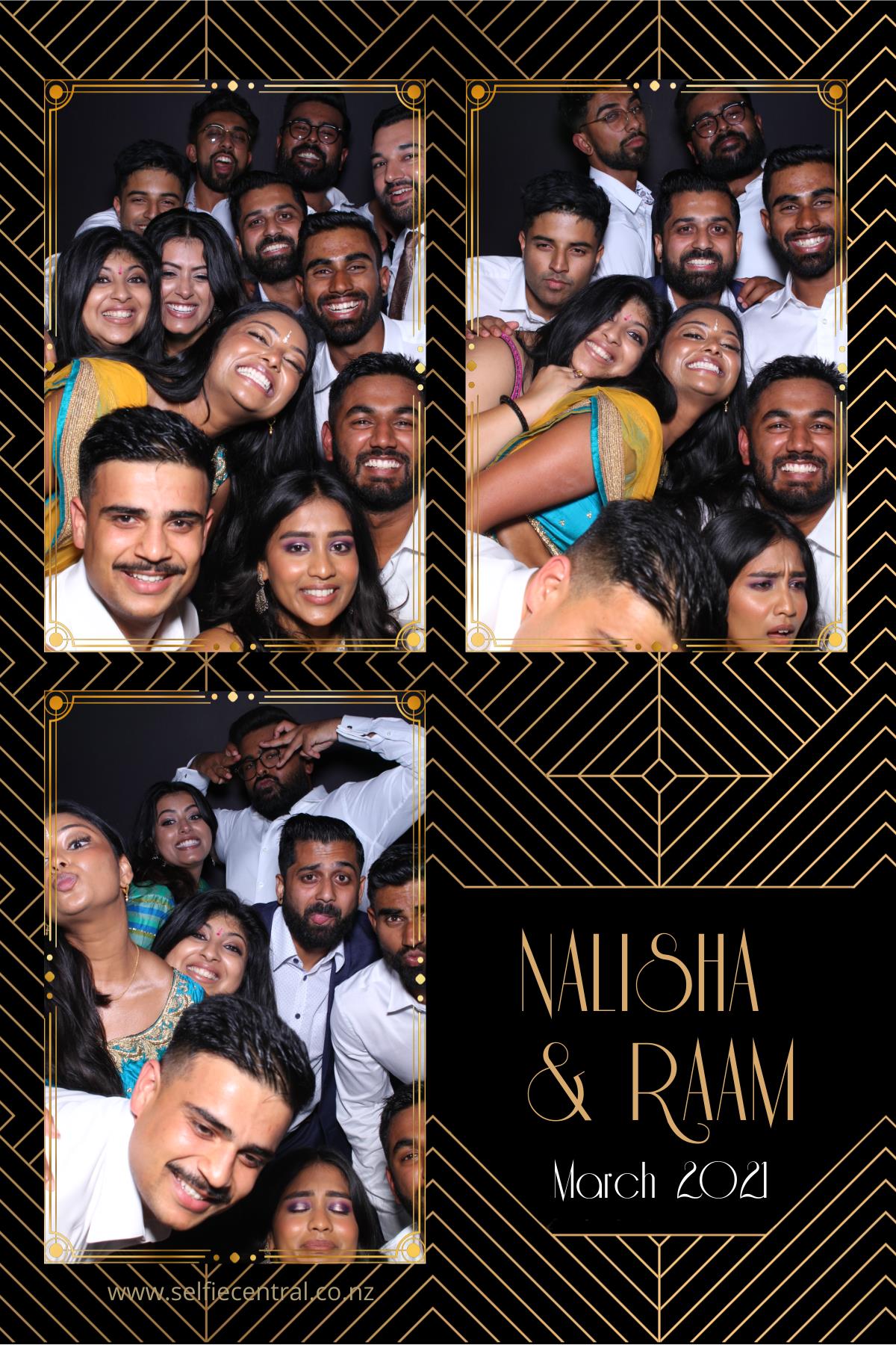 Nalisha and Raam's Wedding | View more photos from the event at gallery.photobooth.co.nz/u/SelfieCentral/Nalisha-and-Raams-Wedding
