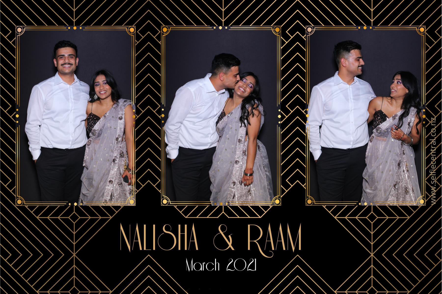 Nalisha and Raam's Wedding | View more photos from the event at gallery.photobooth.co.nz/u/SelfieCentral/Nalisha-and-Raams-Wedding