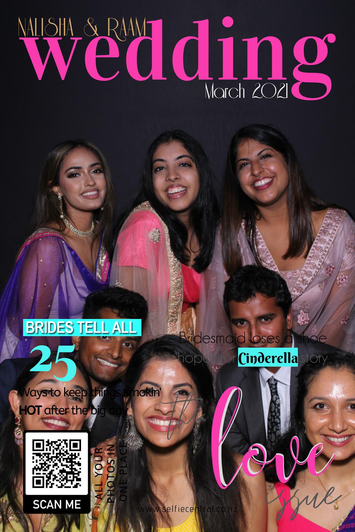 Nalisha and Raam's Wedding | View more photos from the event at gallery.photobooth.co.nz/u/SelfieCentral/Nalisha-and-Raams-Wedding