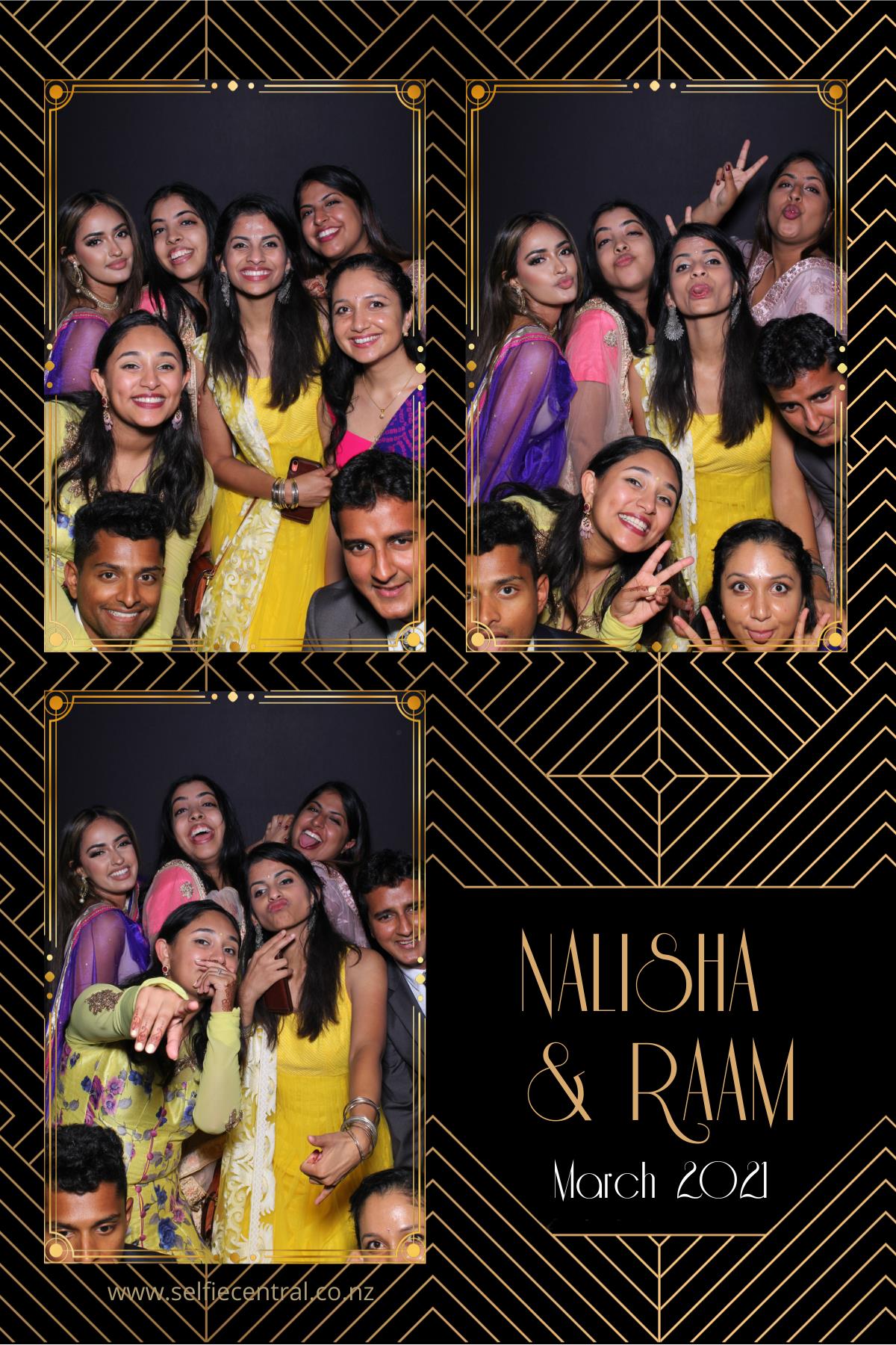 Nalisha and Raam's Wedding | View more photos from the event at gallery.photobooth.co.nz/u/SelfieCentral/Nalisha-and-Raams-Wedding