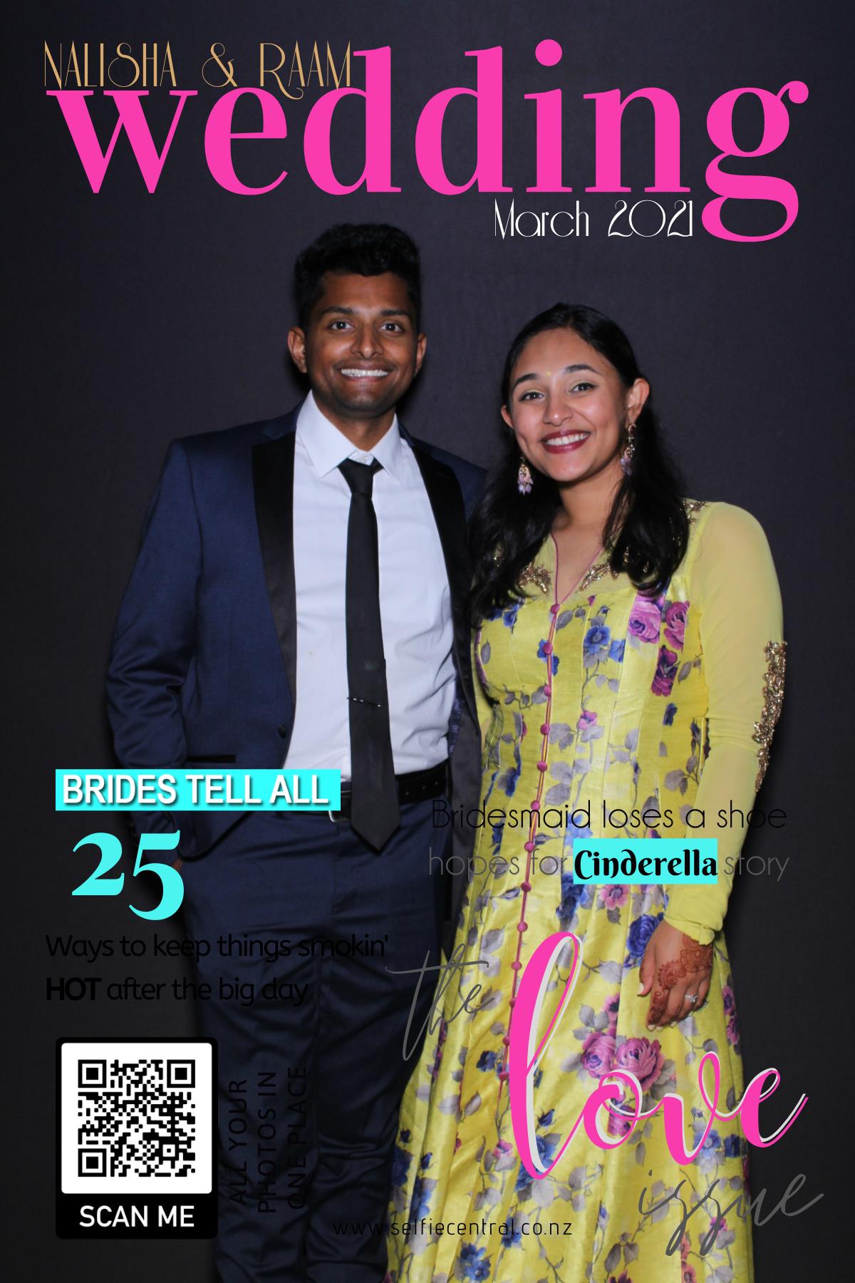 Nalisha and Raam's Wedding | View more photos from the event at gallery.photobooth.co.nz/u/SelfieCentral/Nalisha-and-Raams-Wedding