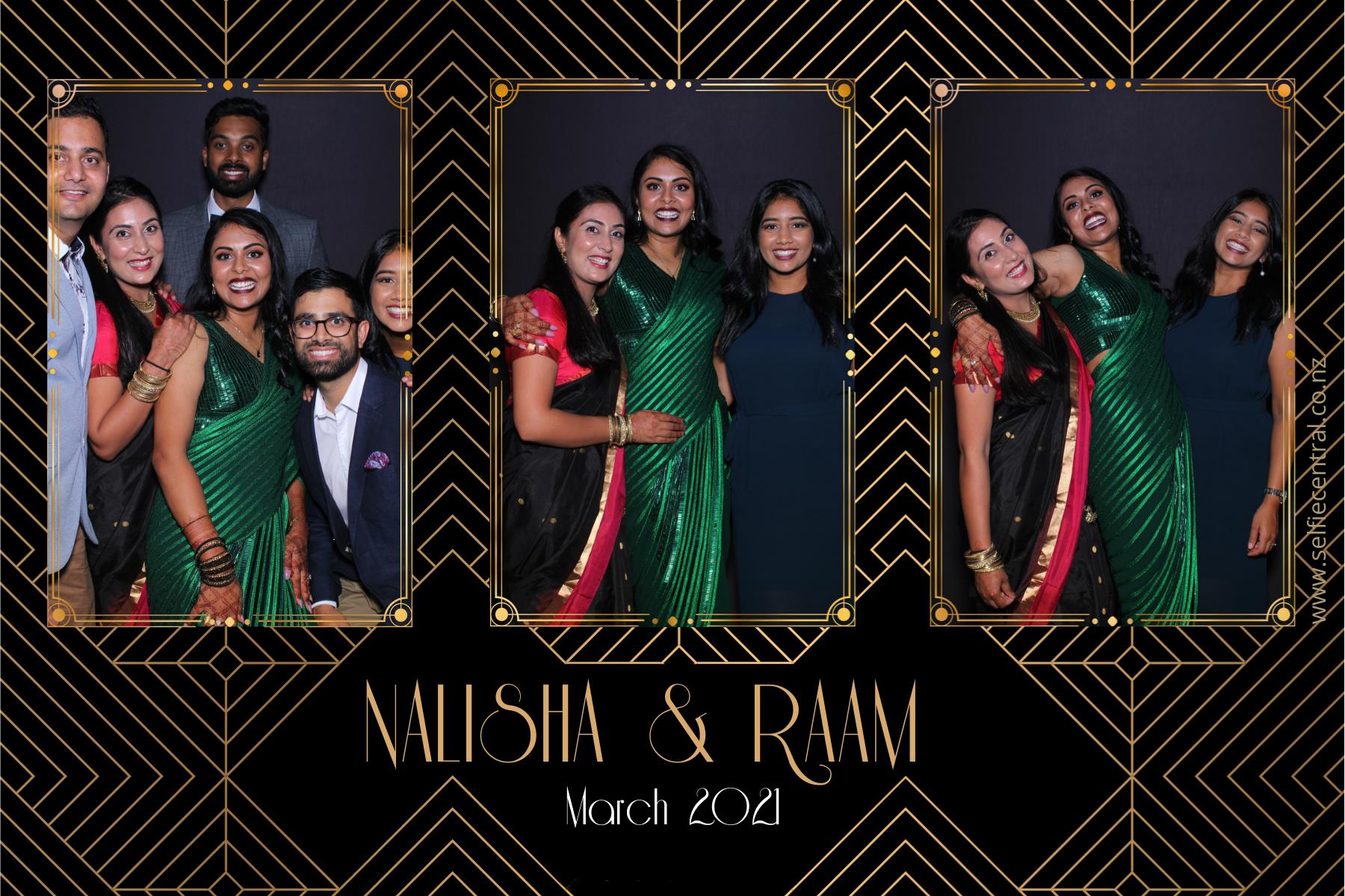 Nalisha and Raam's Wedding | View more photos from the event at gallery.photobooth.co.nz/u/SelfieCentral/Nalisha-and-Raams-Wedding