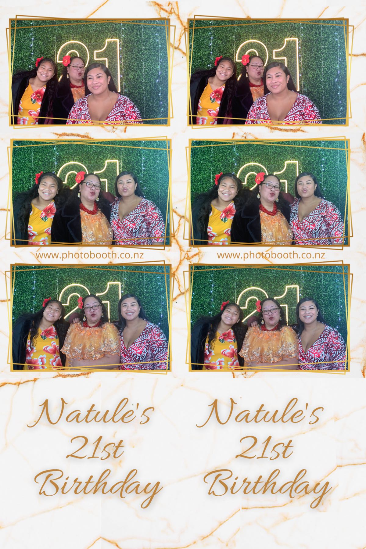 Natule's 21st | View more photos from the event at gallery.photobooth.co.nz/u/SelfieCentral/Natules-21st