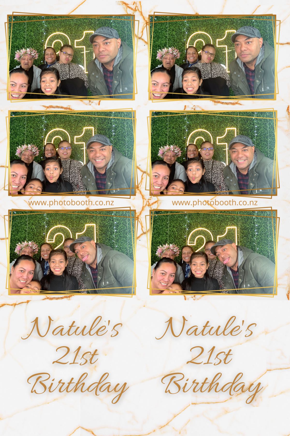 Natule's 21st | View more photos from the event at gallery.photobooth.co.nz/u/SelfieCentral/Natules-21st