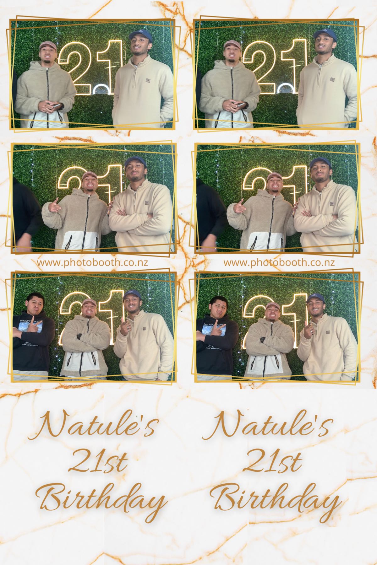 Natule's 21st | View more photos from the event at gallery.photobooth.co.nz/u/SelfieCentral/Natules-21st