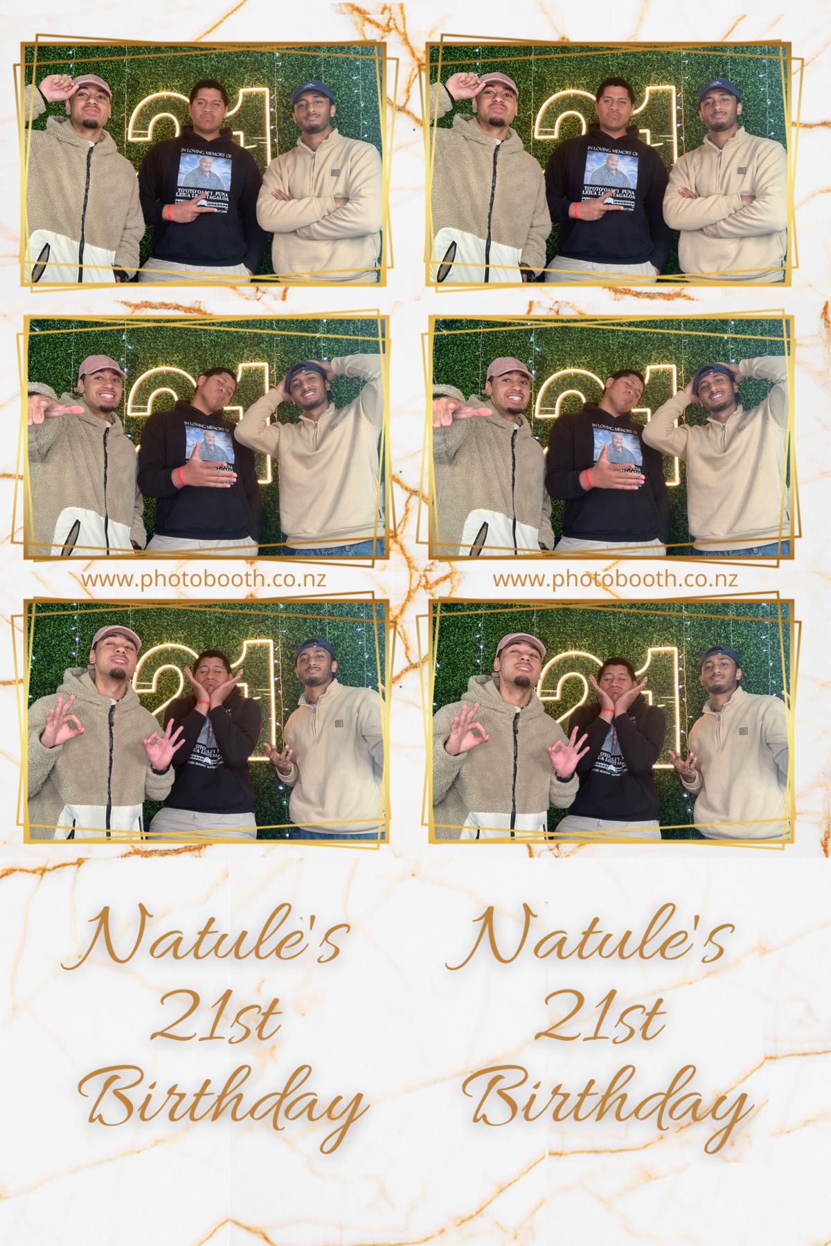 Natule's 21st | View more photos from the event at gallery.photobooth.co.nz/u/SelfieCentral/Natules-21st