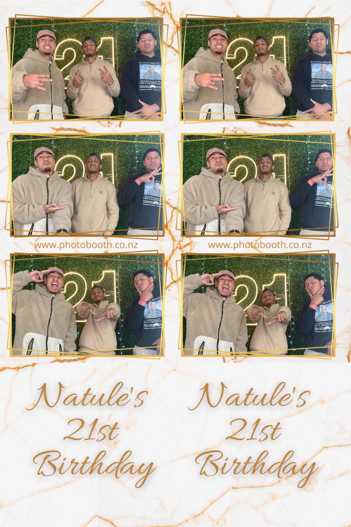 Natule's 21st | View more photos from the event at gallery.photobooth.co.nz/u/SelfieCentral/Natules-21st