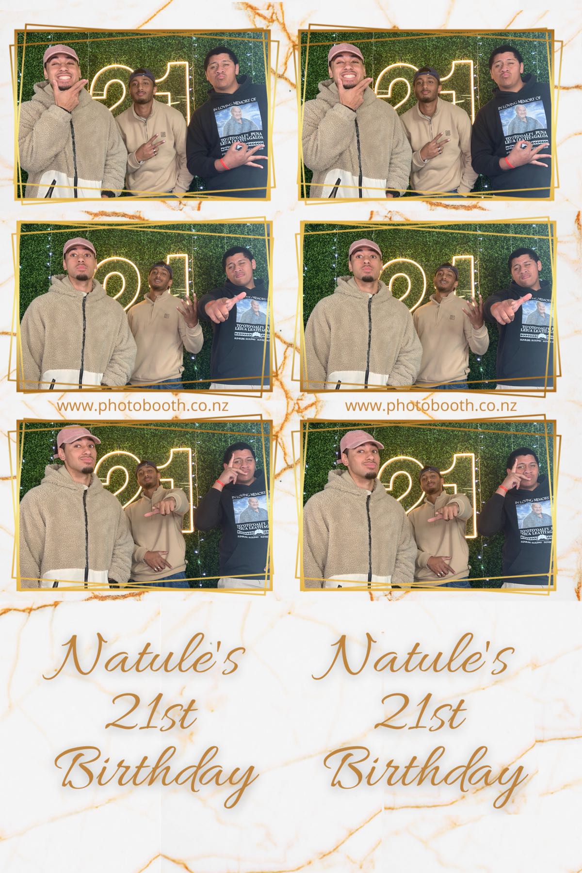 Natule's 21st | View more photos from the event at gallery.photobooth.co.nz/u/SelfieCentral/Natules-21st