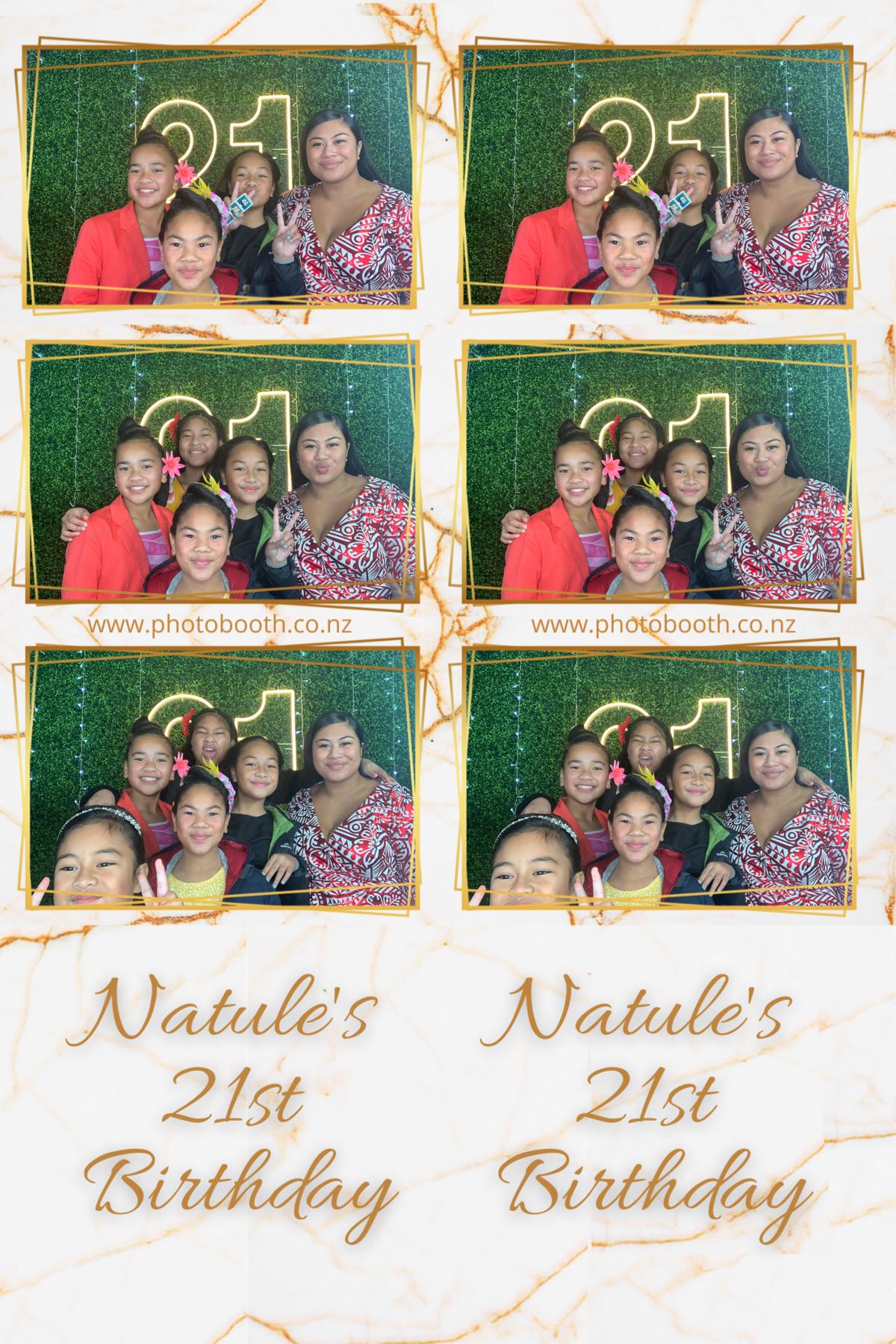 Natule's 21st | View more photos from the event at gallery.photobooth.co.nz/u/SelfieCentral/Natules-21st