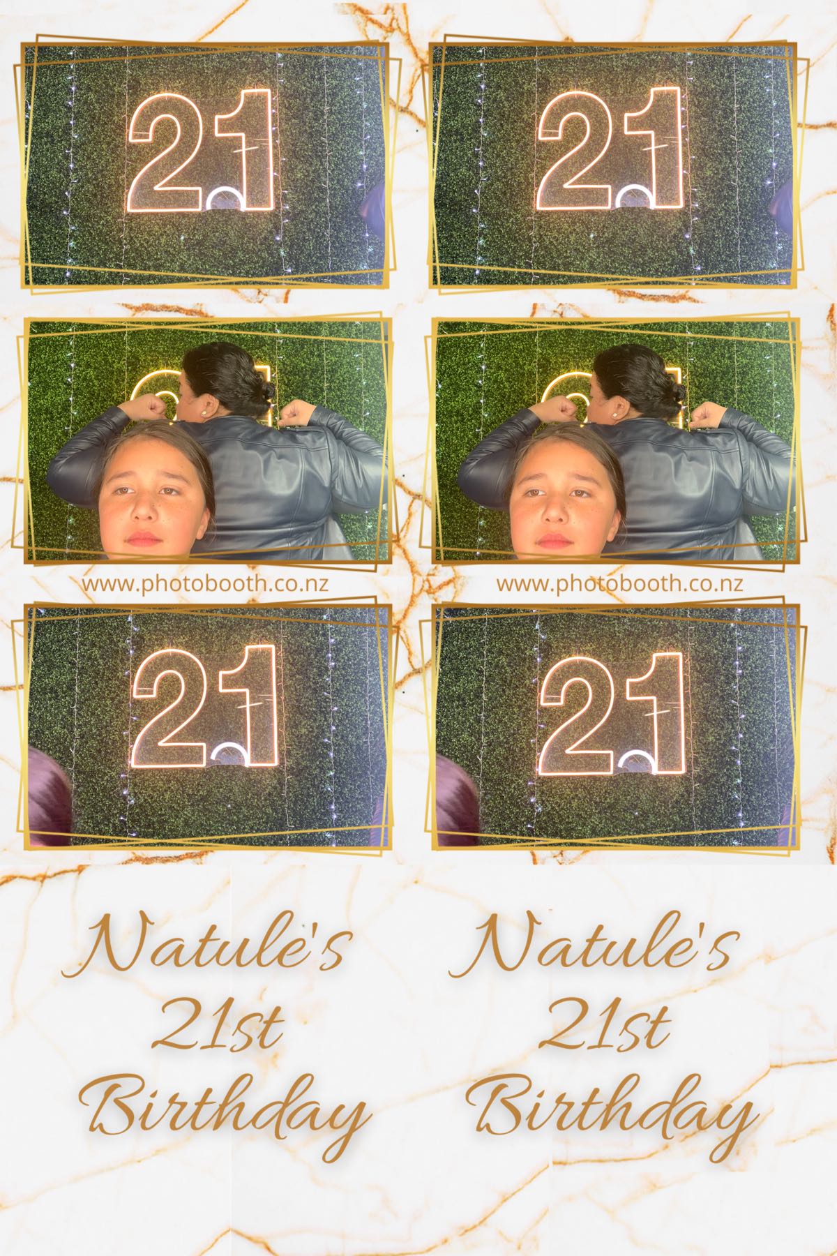 Natule's 21st | View more photos from the event at gallery.photobooth.co.nz/u/SelfieCentral/Natules-21st