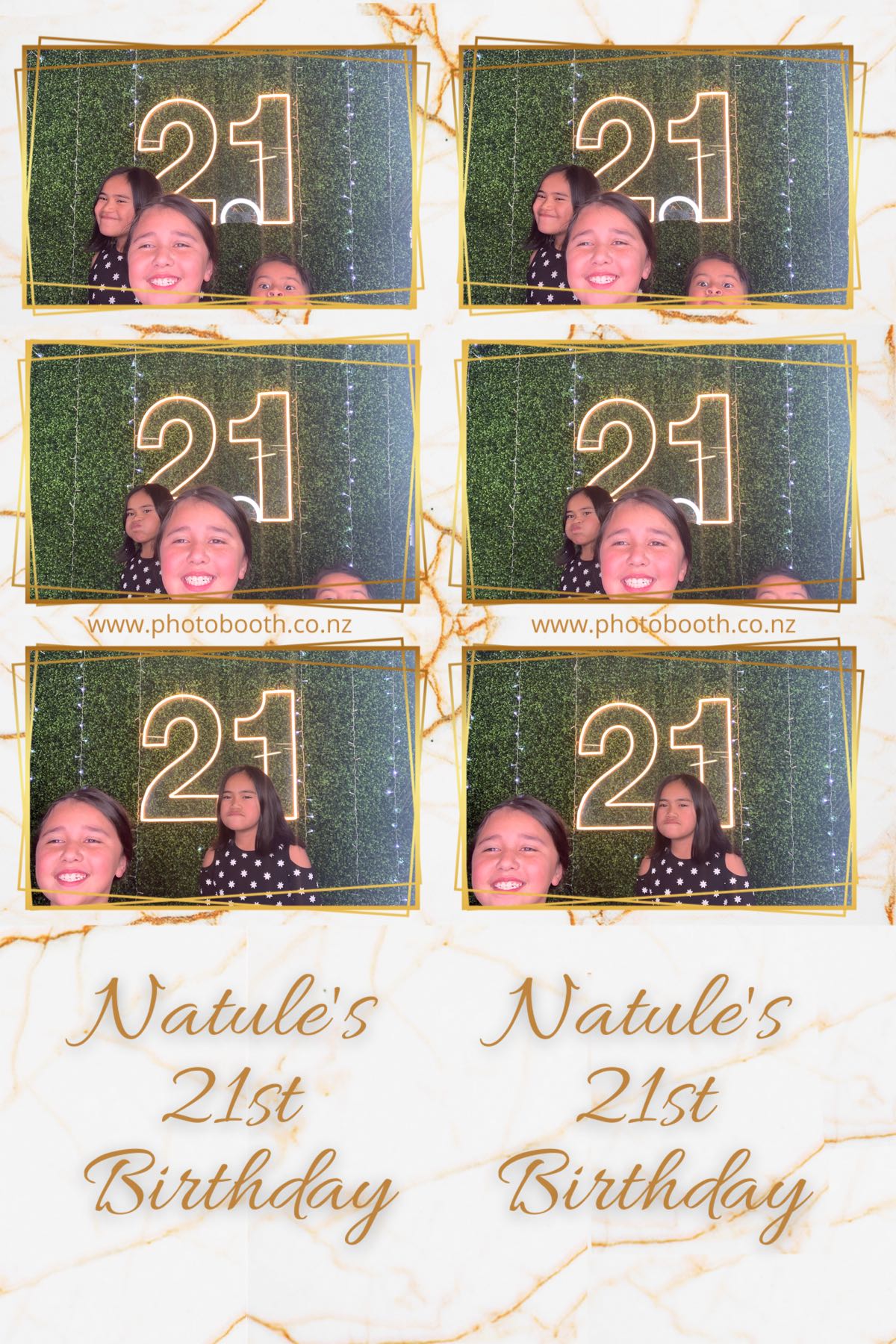 Natule's 21st | View more photos from the event at gallery.photobooth.co.nz/u/SelfieCentral/Natules-21st