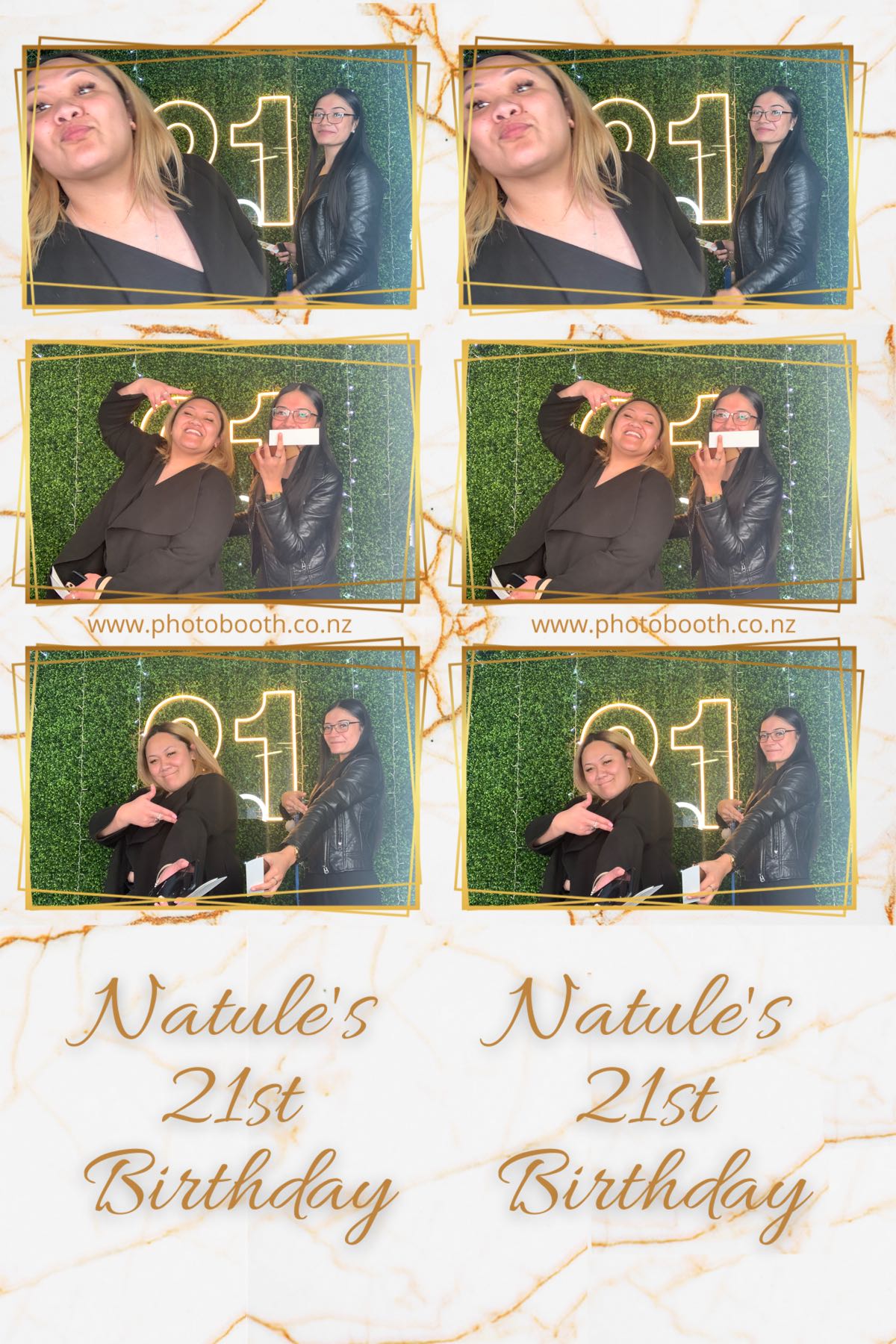 Natule's 21st | View more photos from the event at gallery.photobooth.co.nz/u/SelfieCentral/Natules-21st