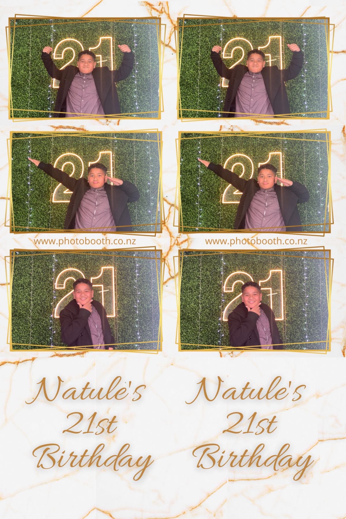 Natule's 21st | View more photos from the event at gallery.photobooth.co.nz/u/SelfieCentral/Natules-21st