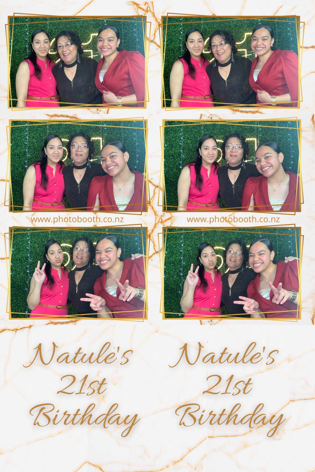 Natule's 21st | View more photos from the event at gallery.photobooth.co.nz/u/SelfieCentral/Natules-21st