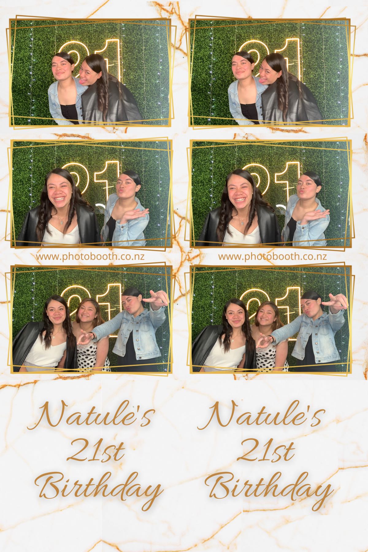 Natule's 21st | View more photos from the event at gallery.photobooth.co.nz/u/SelfieCentral/Natules-21st