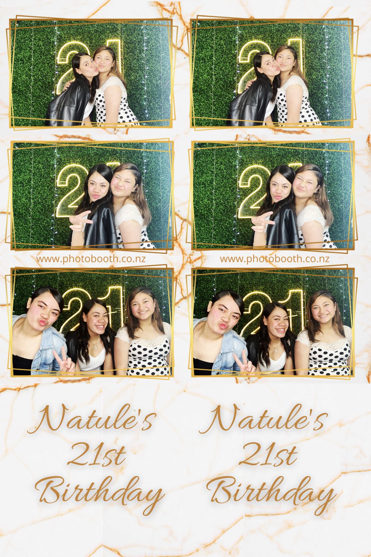 Natule's 21st | View more photos from the event at gallery.photobooth.co.nz/u/SelfieCentral/Natules-21st