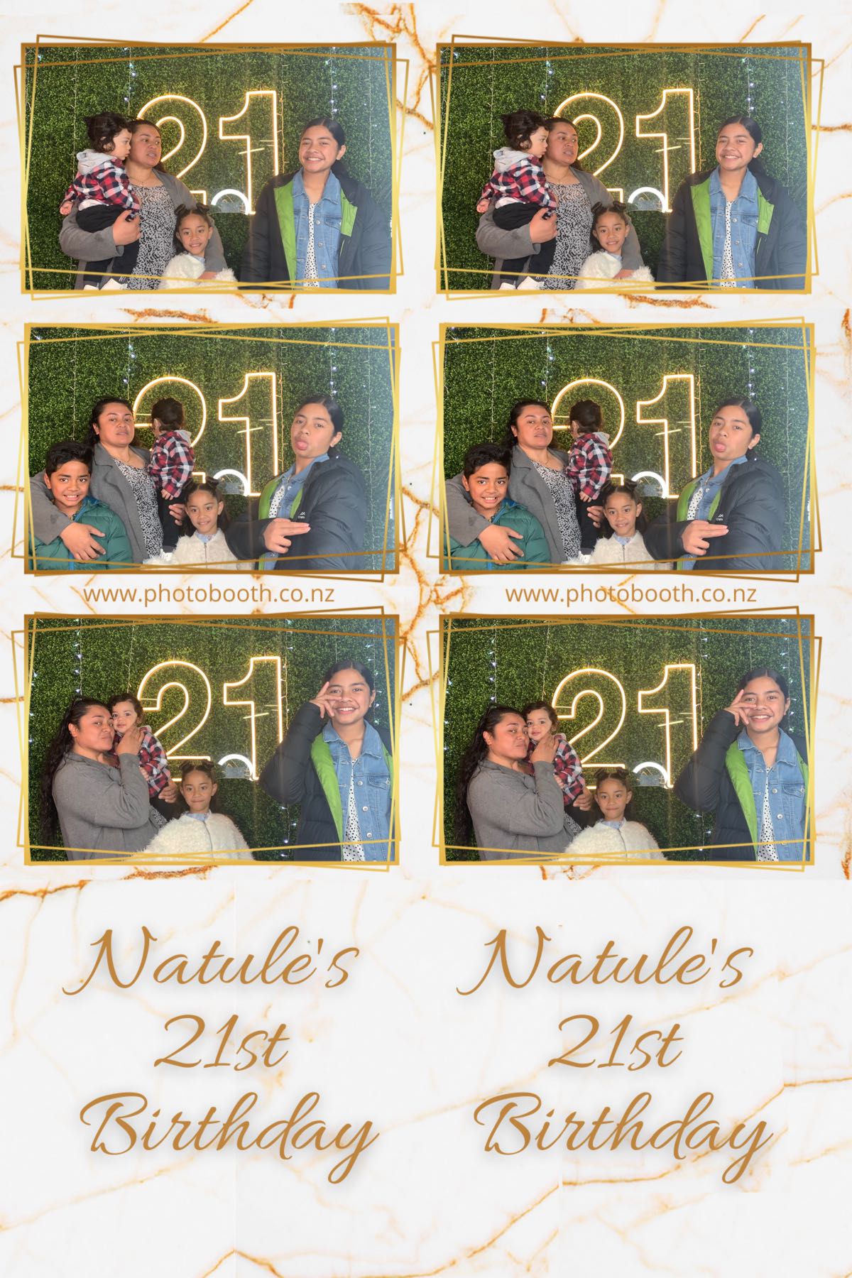 Natule's 21st | View more photos from the event at gallery.photobooth.co.nz/u/SelfieCentral/Natules-21st