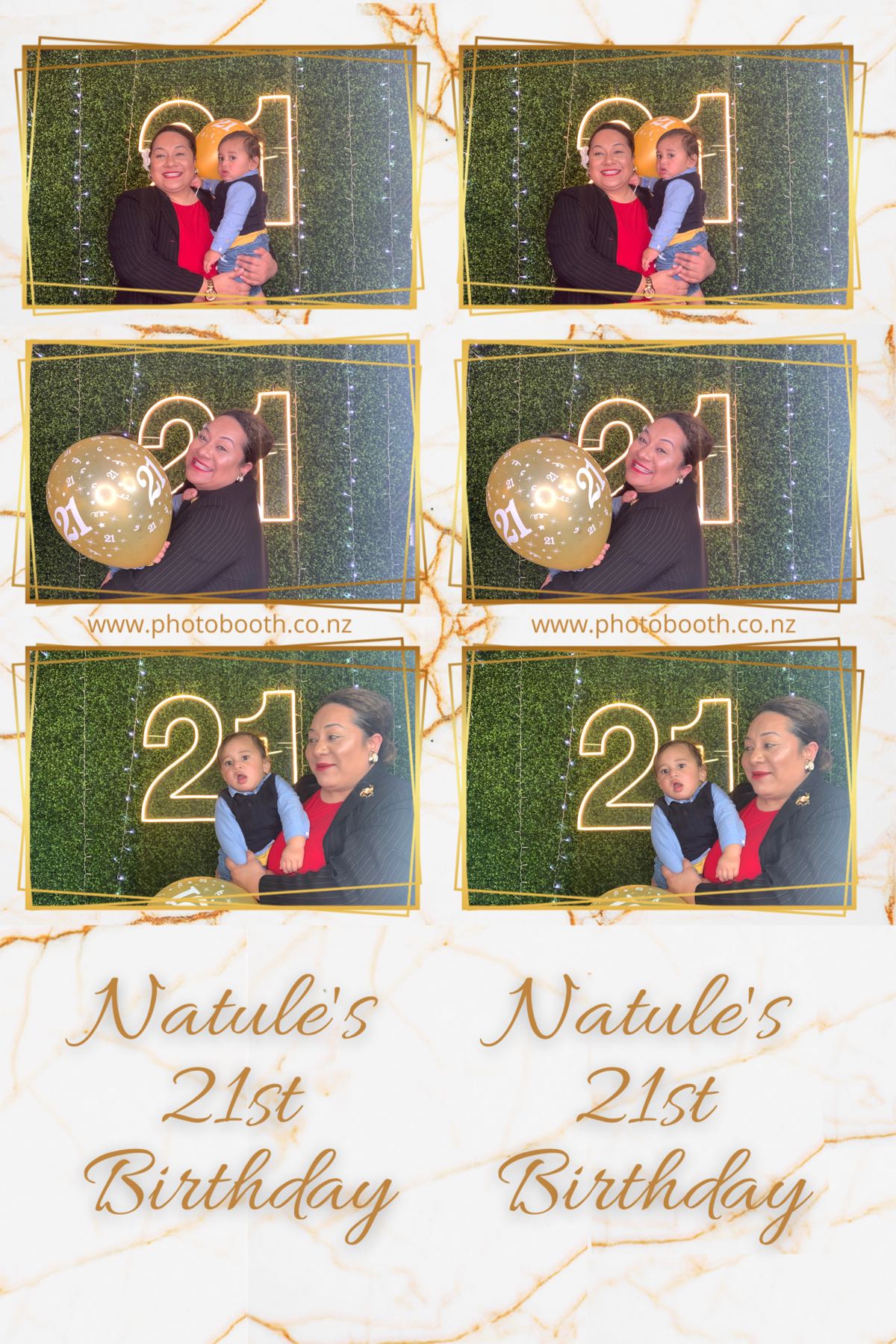 Natule's 21st | View more photos from the event at gallery.photobooth.co.nz/u/SelfieCentral/Natules-21st