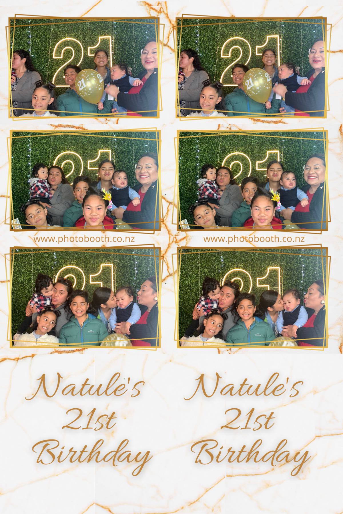 Natule's 21st | View more photos from the event at gallery.photobooth.co.nz/u/SelfieCentral/Natules-21st