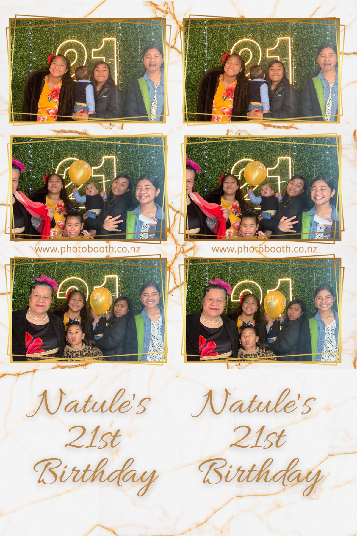 Natule's 21st | View more photos from the event at gallery.photobooth.co.nz/u/SelfieCentral/Natules-21st