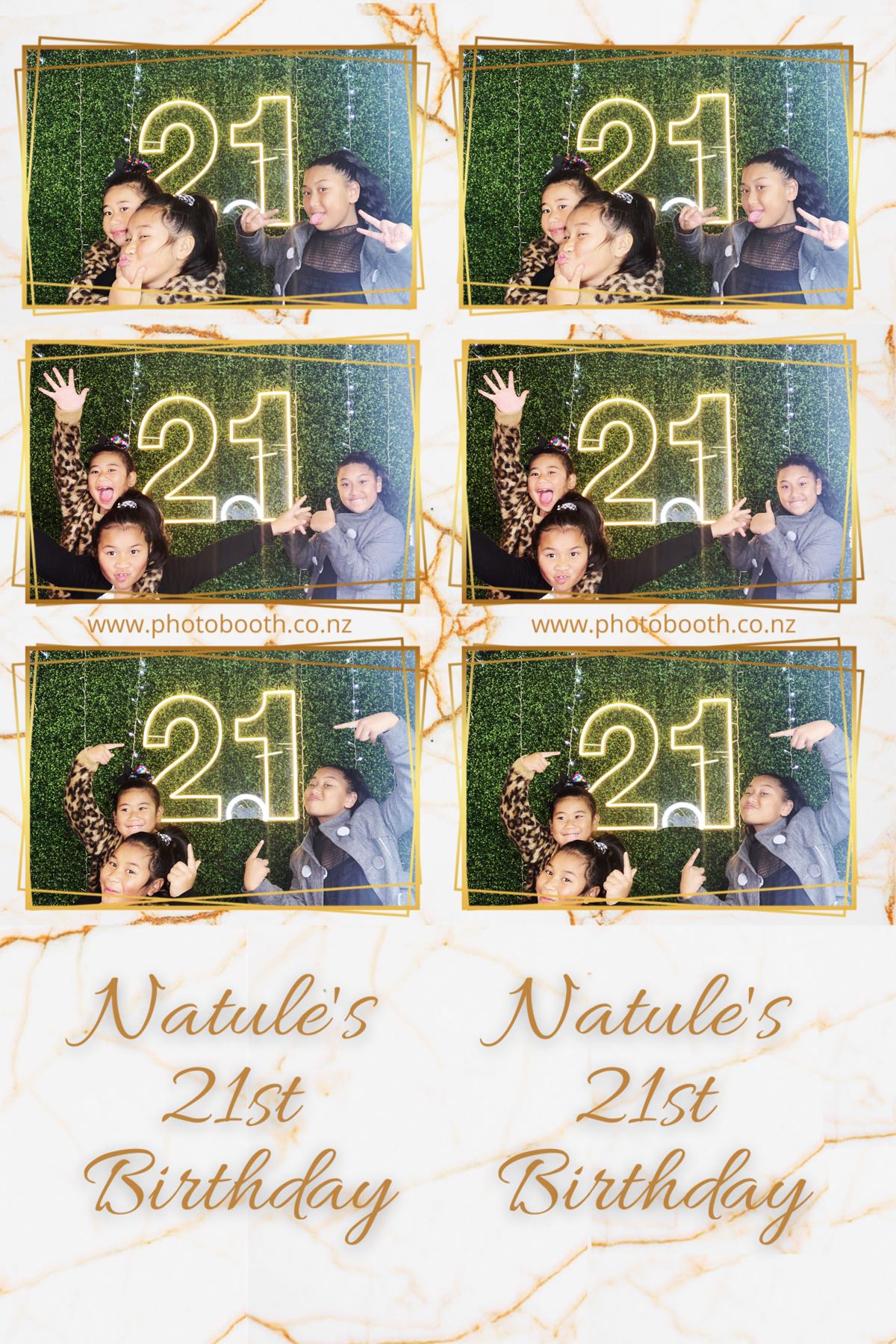Natule's 21st | View more photos from the event at gallery.photobooth.co.nz/u/SelfieCentral/Natules-21st