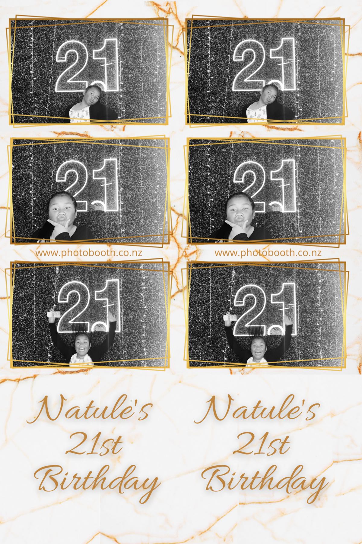 Natule's 21st | View more photos from the event at gallery.photobooth.co.nz/u/SelfieCentral/Natules-21st