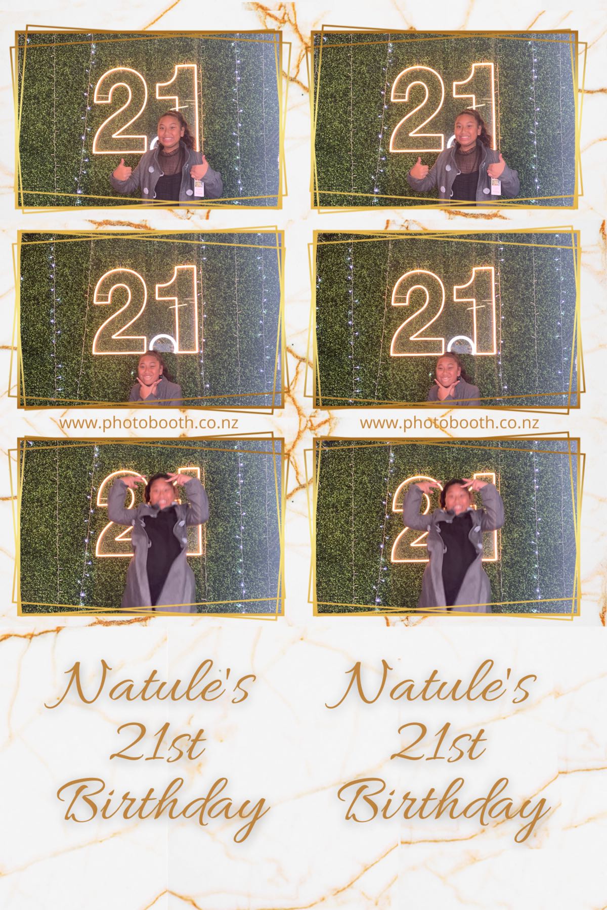 Natule's 21st | View more photos from the event at gallery.photobooth.co.nz/u/SelfieCentral/Natules-21st
