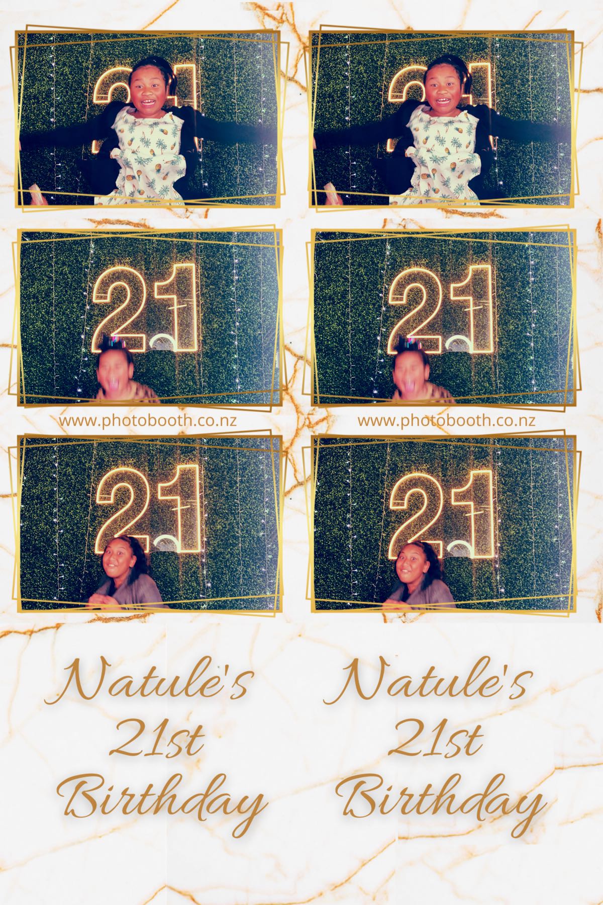 Natule's 21st | View more photos from the event at gallery.photobooth.co.nz/u/SelfieCentral/Natules-21st