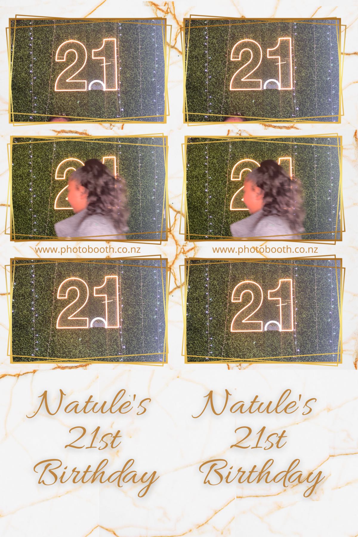 Natule's 21st | View more photos from the event at gallery.photobooth.co.nz/u/SelfieCentral/Natules-21st