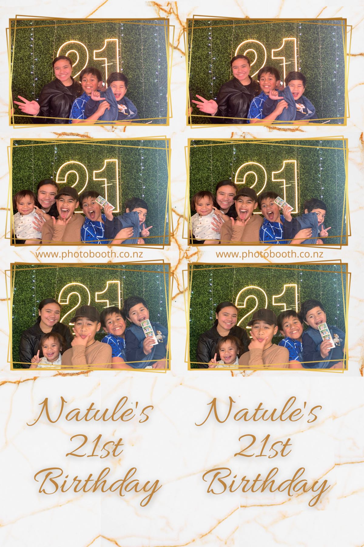 Natule's 21st | View more photos from the event at gallery.photobooth.co.nz/u/SelfieCentral/Natules-21st
