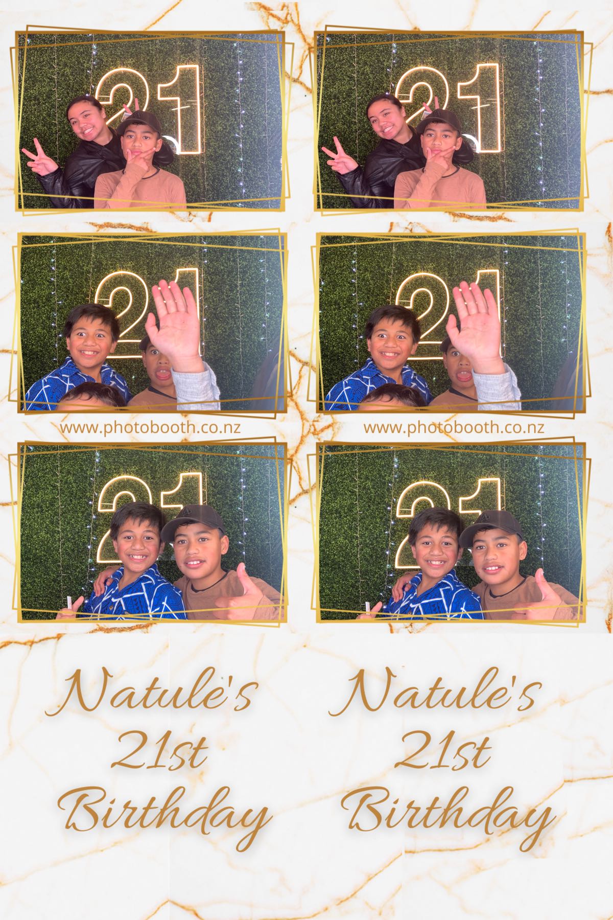 Natule's 21st | View more photos from the event at gallery.photobooth.co.nz/u/SelfieCentral/Natules-21st