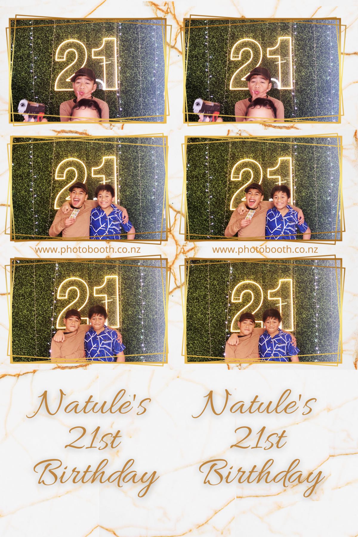 Natule's 21st | View more photos from the event at gallery.photobooth.co.nz/u/SelfieCentral/Natules-21st